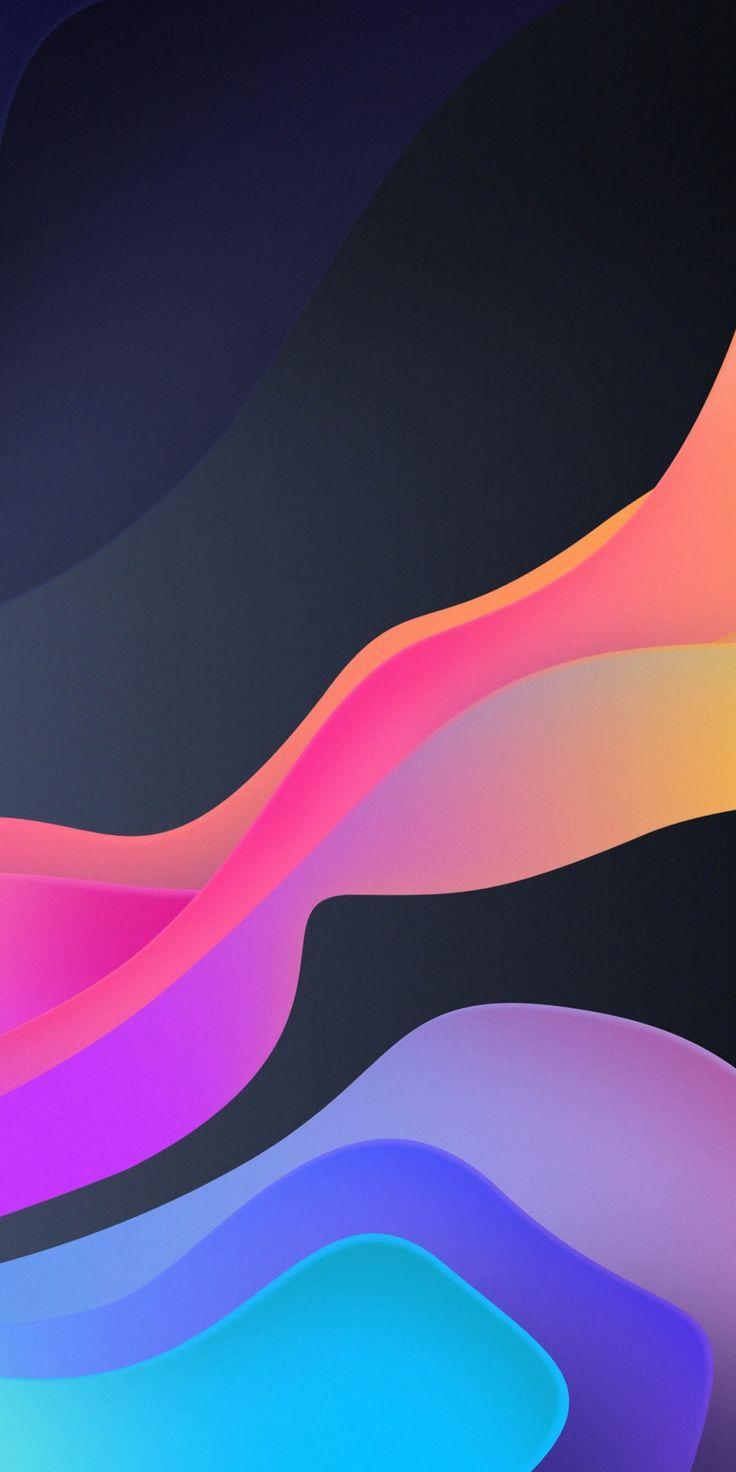 736x1472 Waves, flow, fluid, colorful, art, 1080x2160 wallpaper. Mobile wallpaper, Xiaomi wallpaper, iPhone homescreen wallpaper