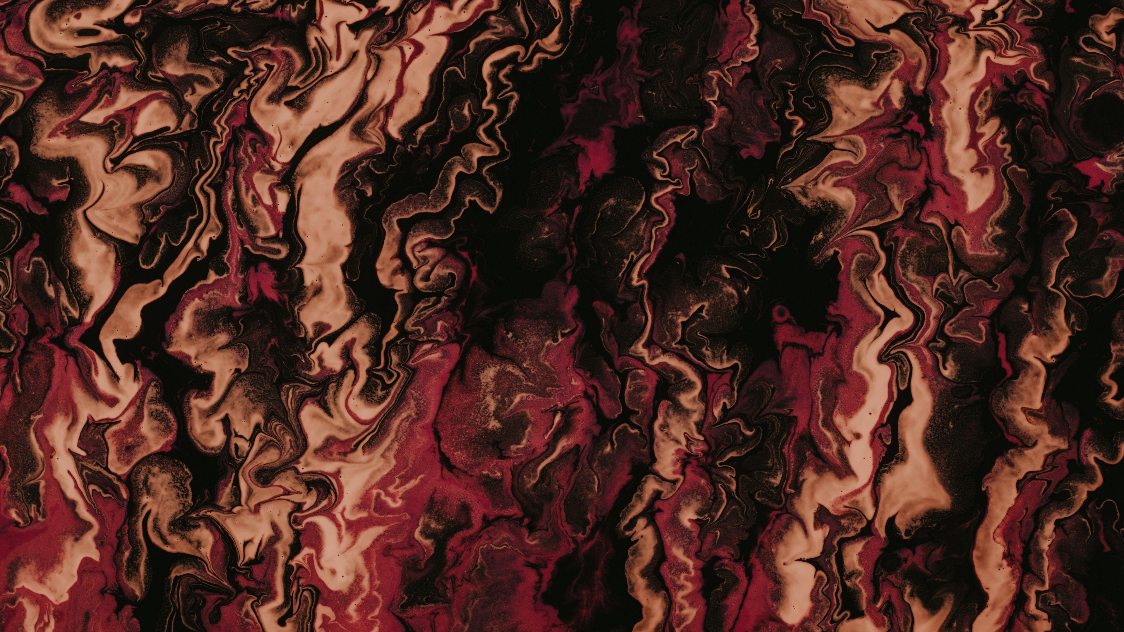 3840x2160 Wallpaper / paint, stains, liquid, fluid art, colorful, dark, 4k free download