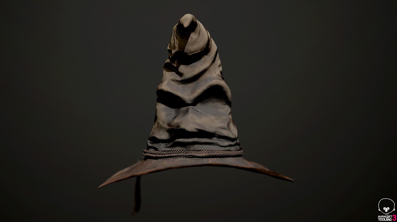 1625x910 Low Poly Sorting Hat from Harry Potter
