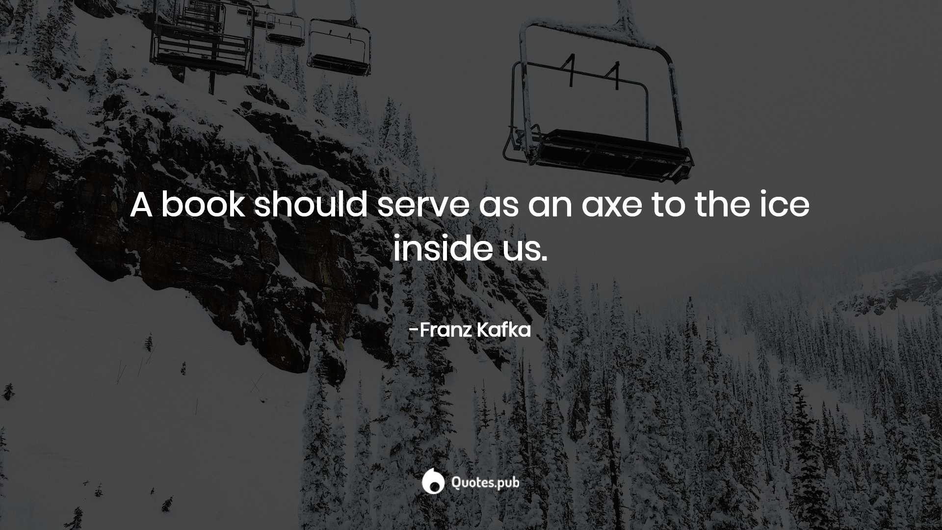 1920x1080 Franz Kafka Quotes on Books, Wonder and Truth telling