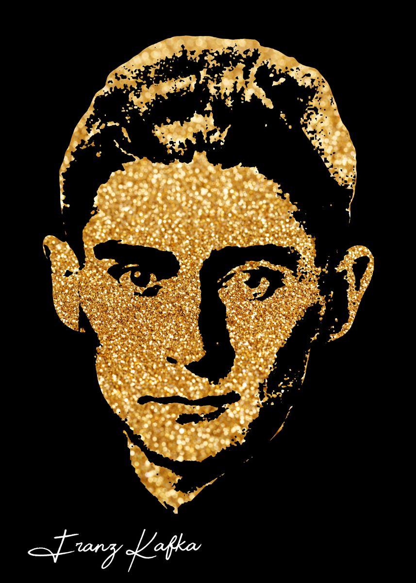 857x1200 Franz Kafka portrait' Poster