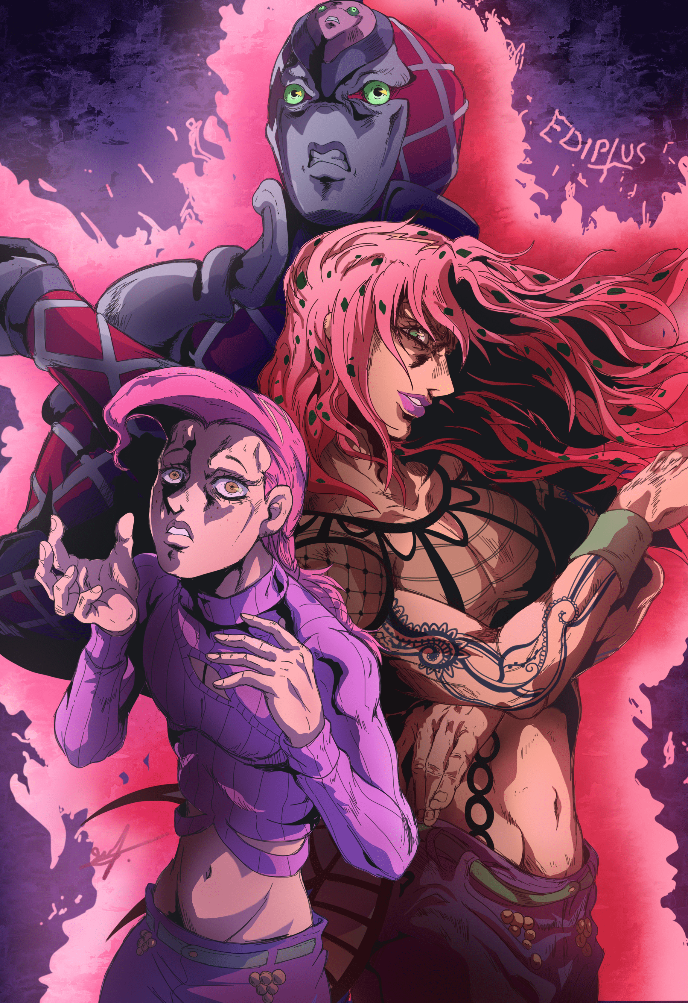 2300x3350 His name is Diavolo. Jojo anime, Jojo bizzare adventure, Jojo bizarre