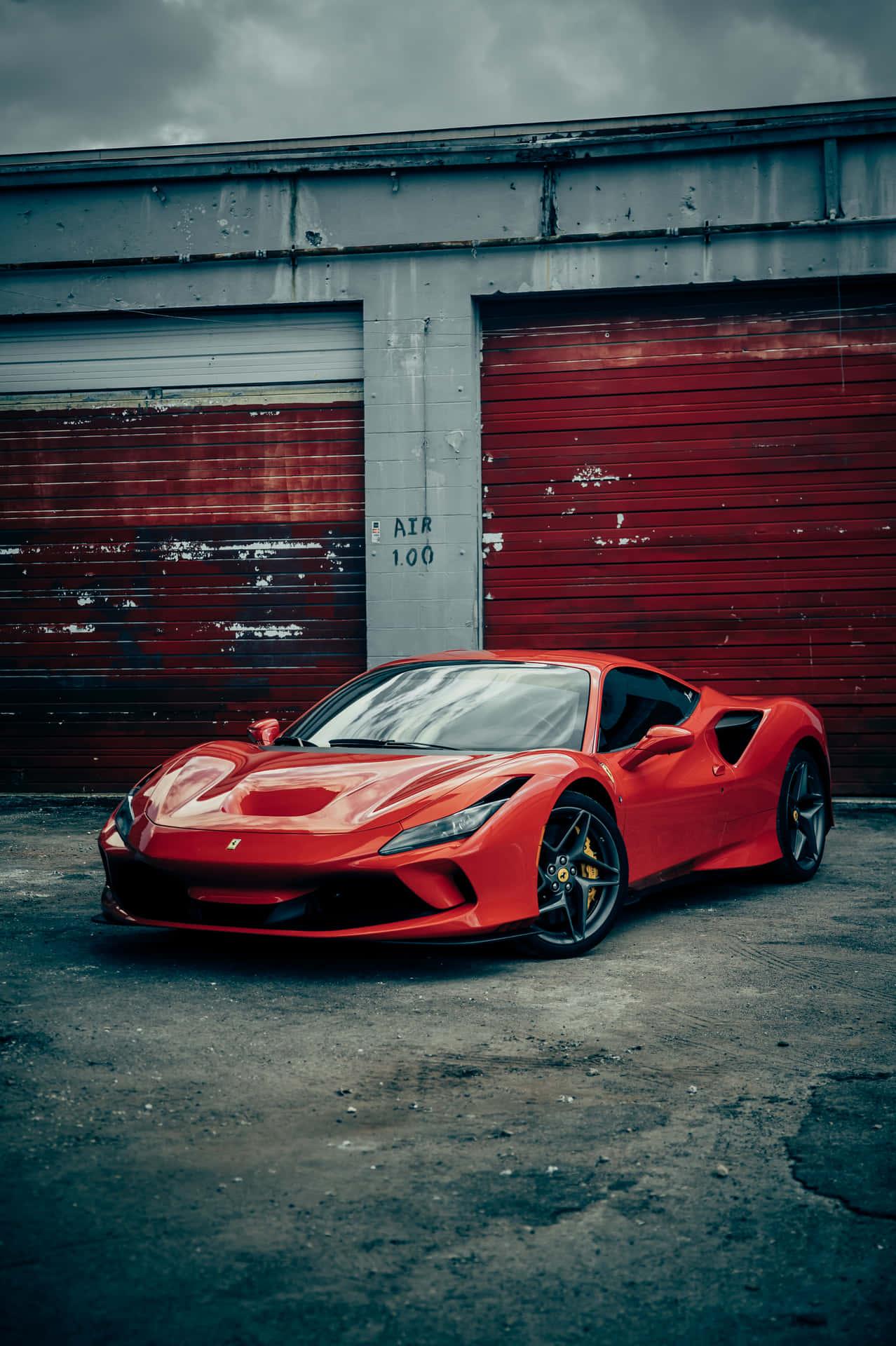 1278x1920 Download Red Ferrari 488 Pista iPhone X Wallpaper
