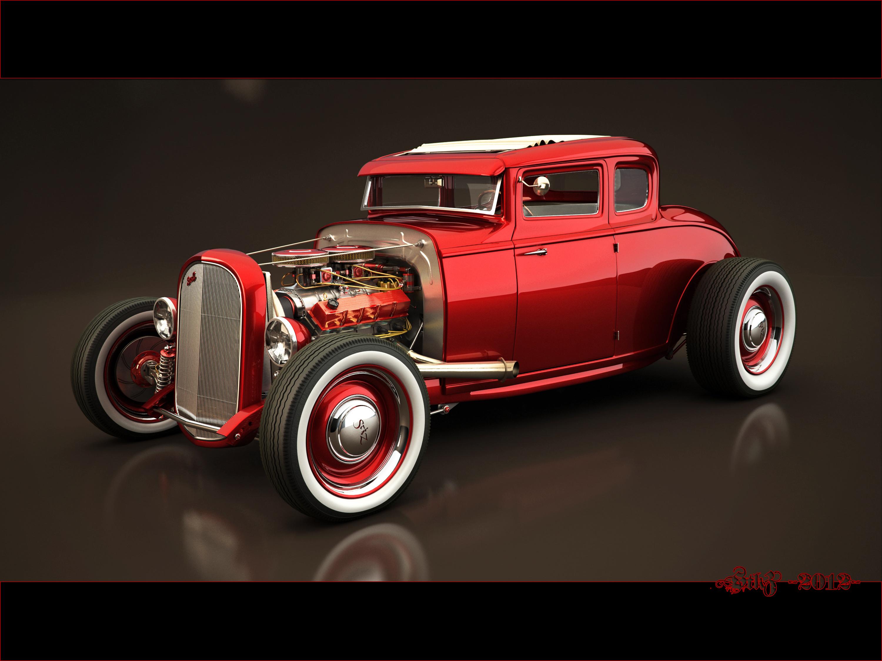 3000x2250 Hot Rod Wallpaper HD