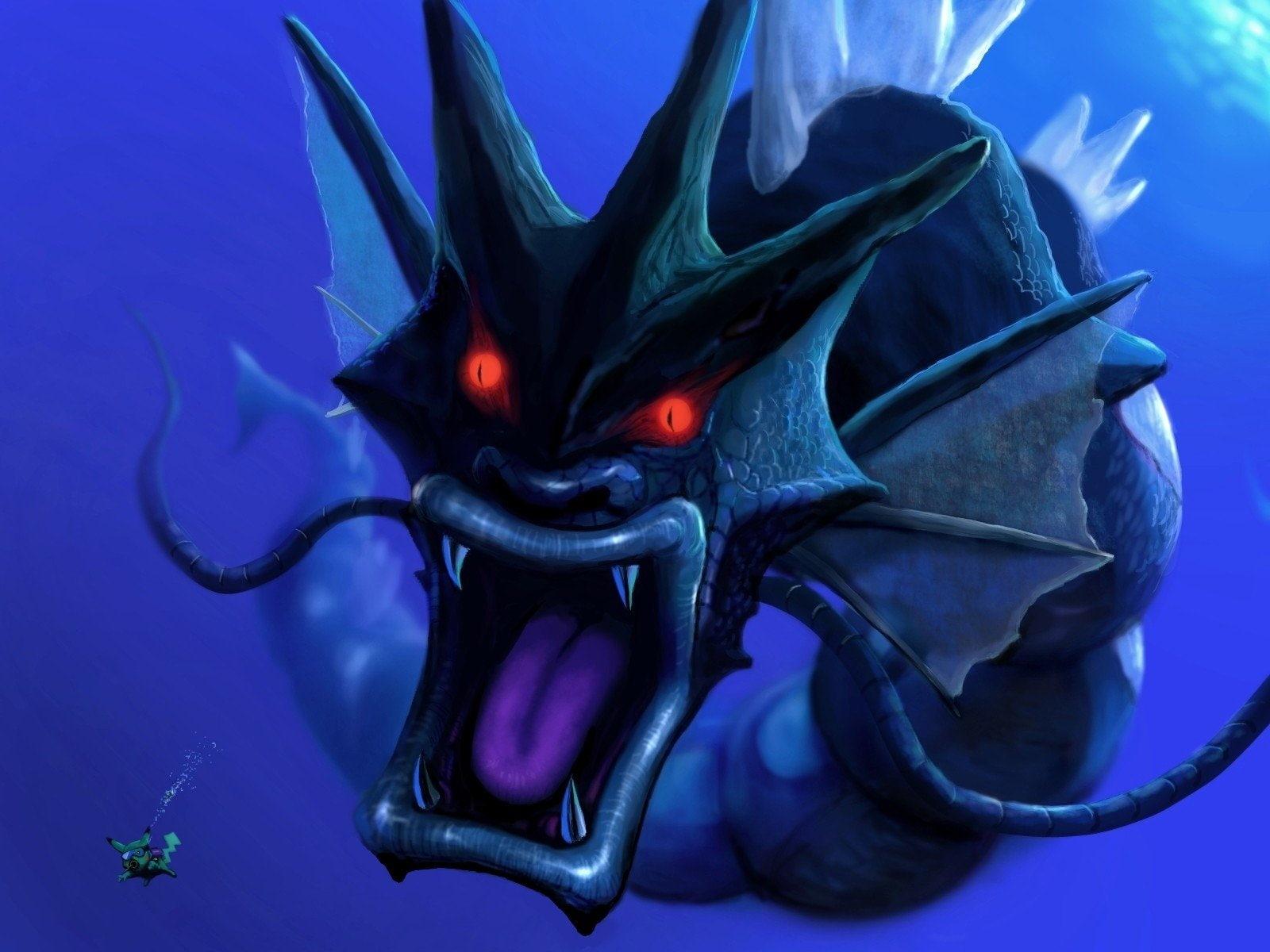1600x1200 Wallpaper / Shiny Gyarados, ishmam, 720P, Gyarados, pokemon free download