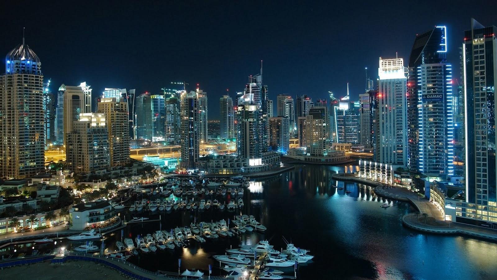 1600x900 HD City Wallpaper 1080p