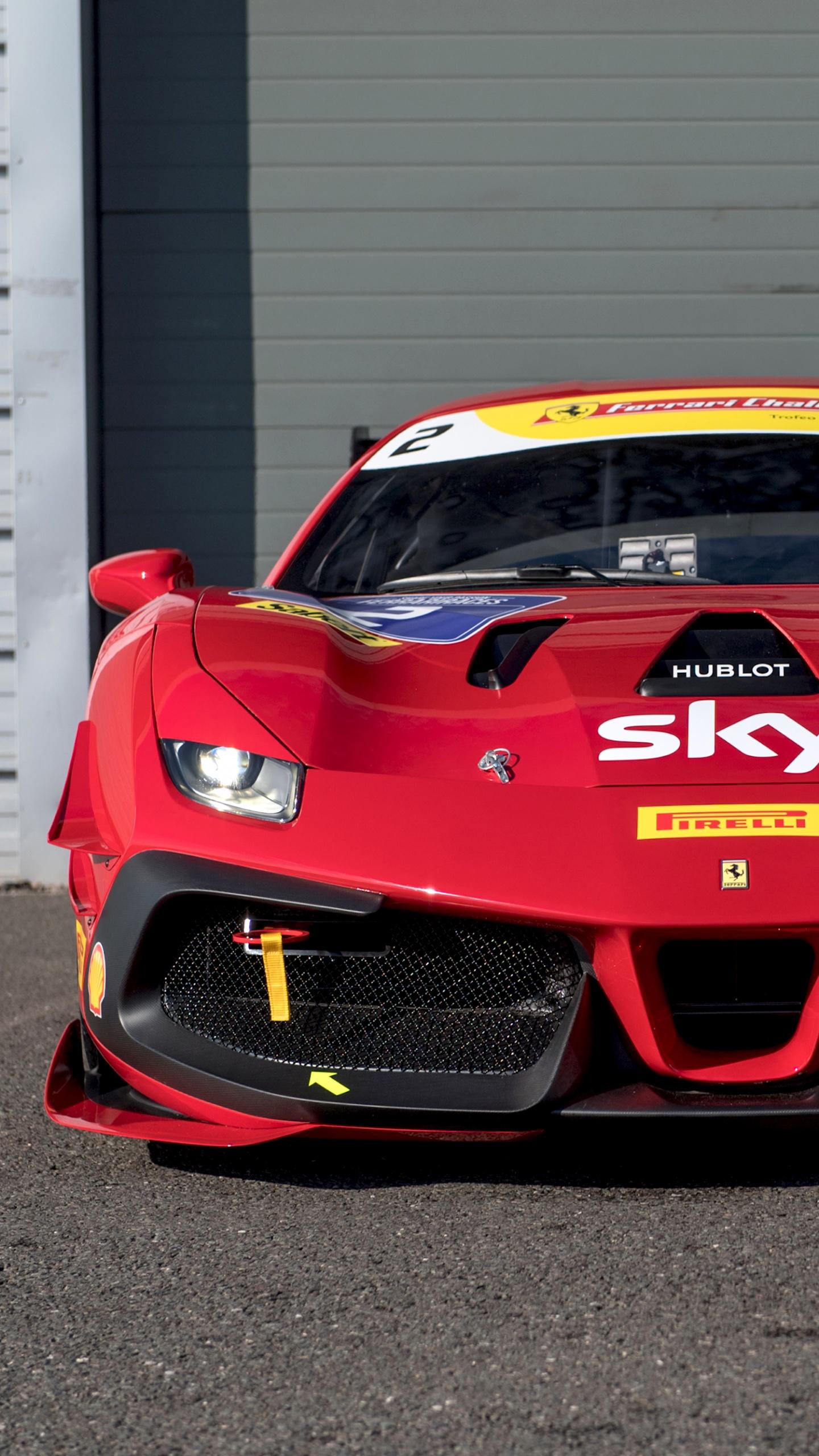 1440x2560 Ferrari 488 Challenge Evo Wallpaper 4K, Cars