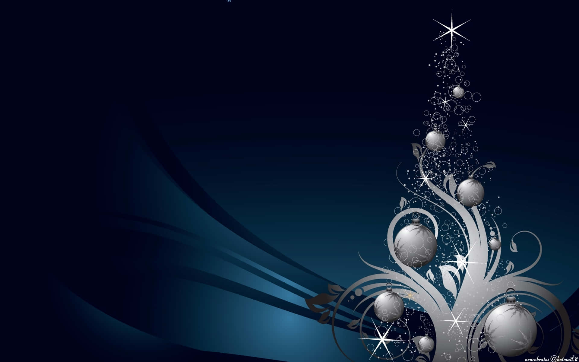 1920x1200 Download A Colorful Combination of Blue and Silver Wallpaper