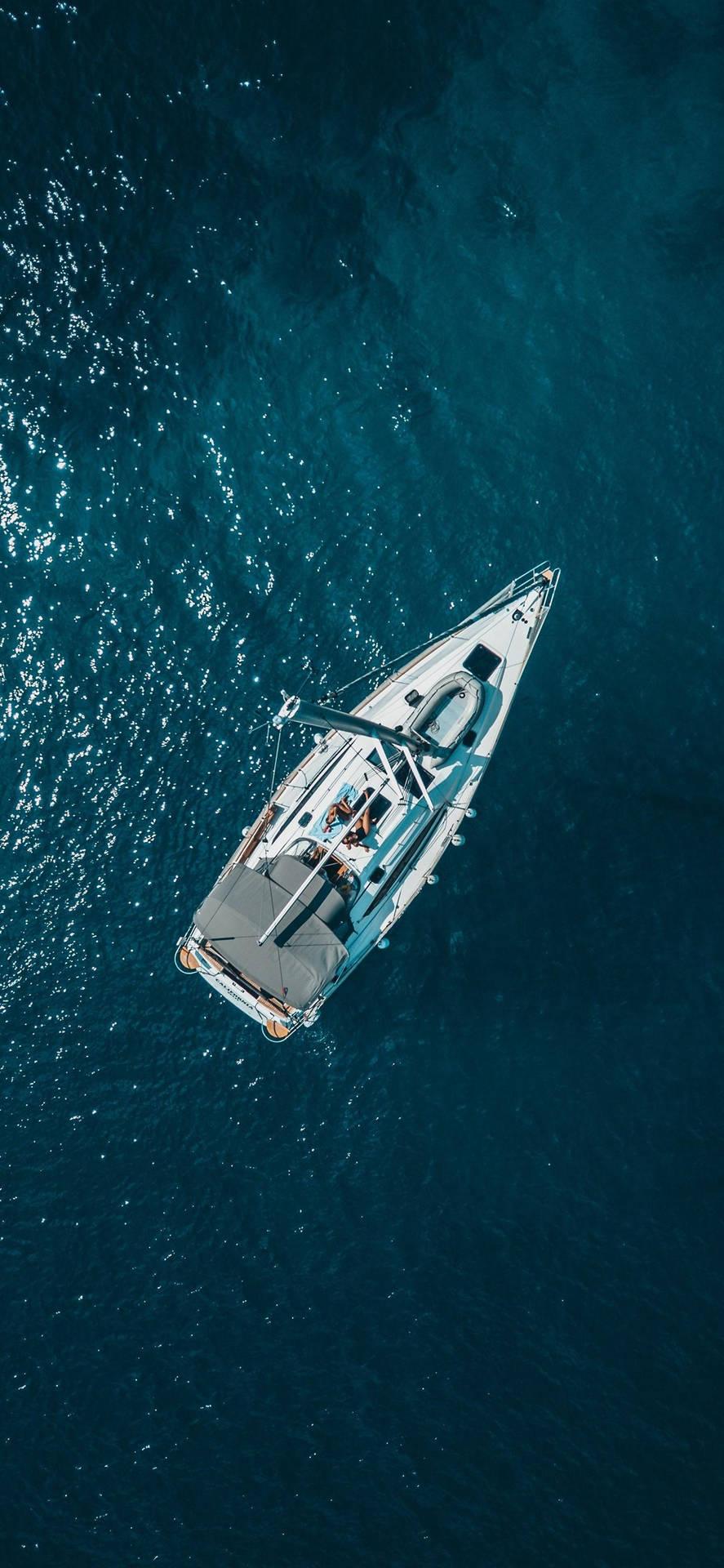 887x1920 Download Cool iPhone Xs Max Sailboat Wallpaper