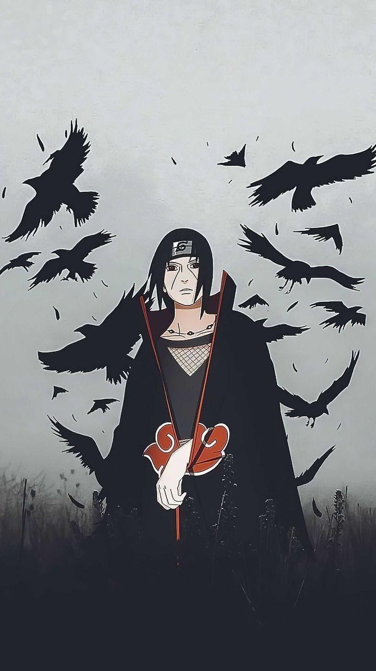736x1315 Itachi 4k Wallpaper Discover more Akatsuki, Android, Full HD, mangekyou sharingan, Naruto wallpape. Itachi mangekyou sharingan, Naruto uzumaki art, Anime akatsuki