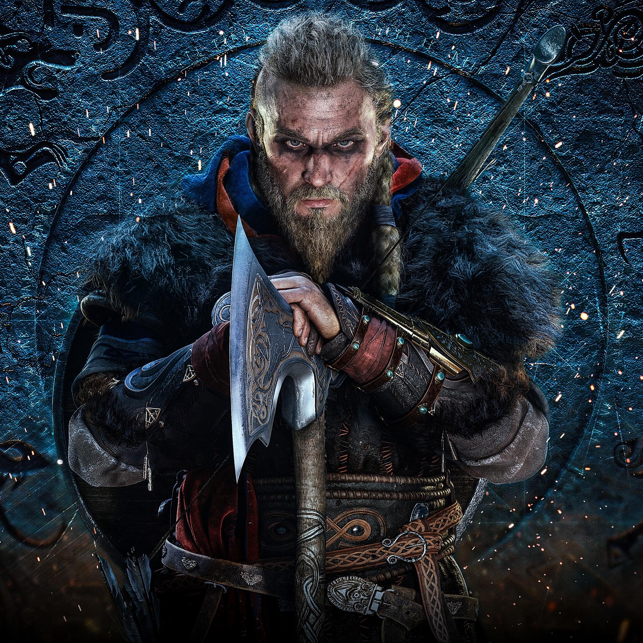 2048x2048 Eivor Wallpaper 4K, Games