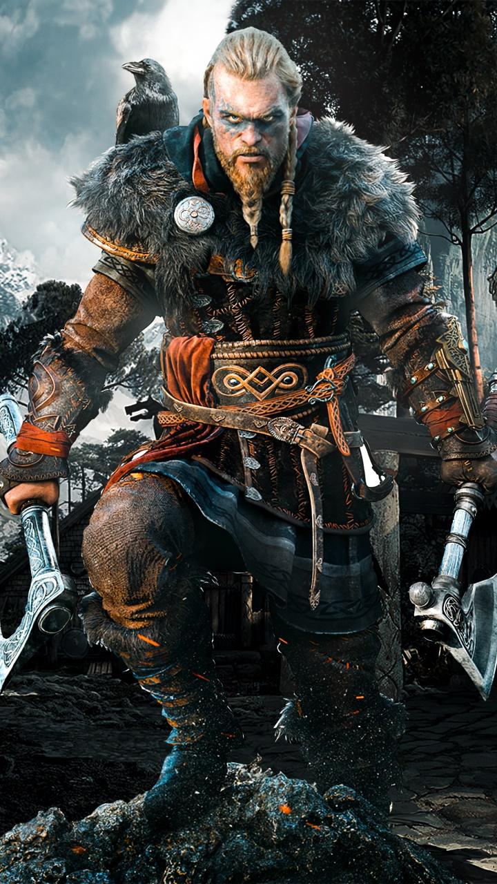 720x1280 Wallpaper / Video Game Assassins Creed Valhalla Phone Wallpaper, Eivor (Assassins Creed), 720x1280 free download