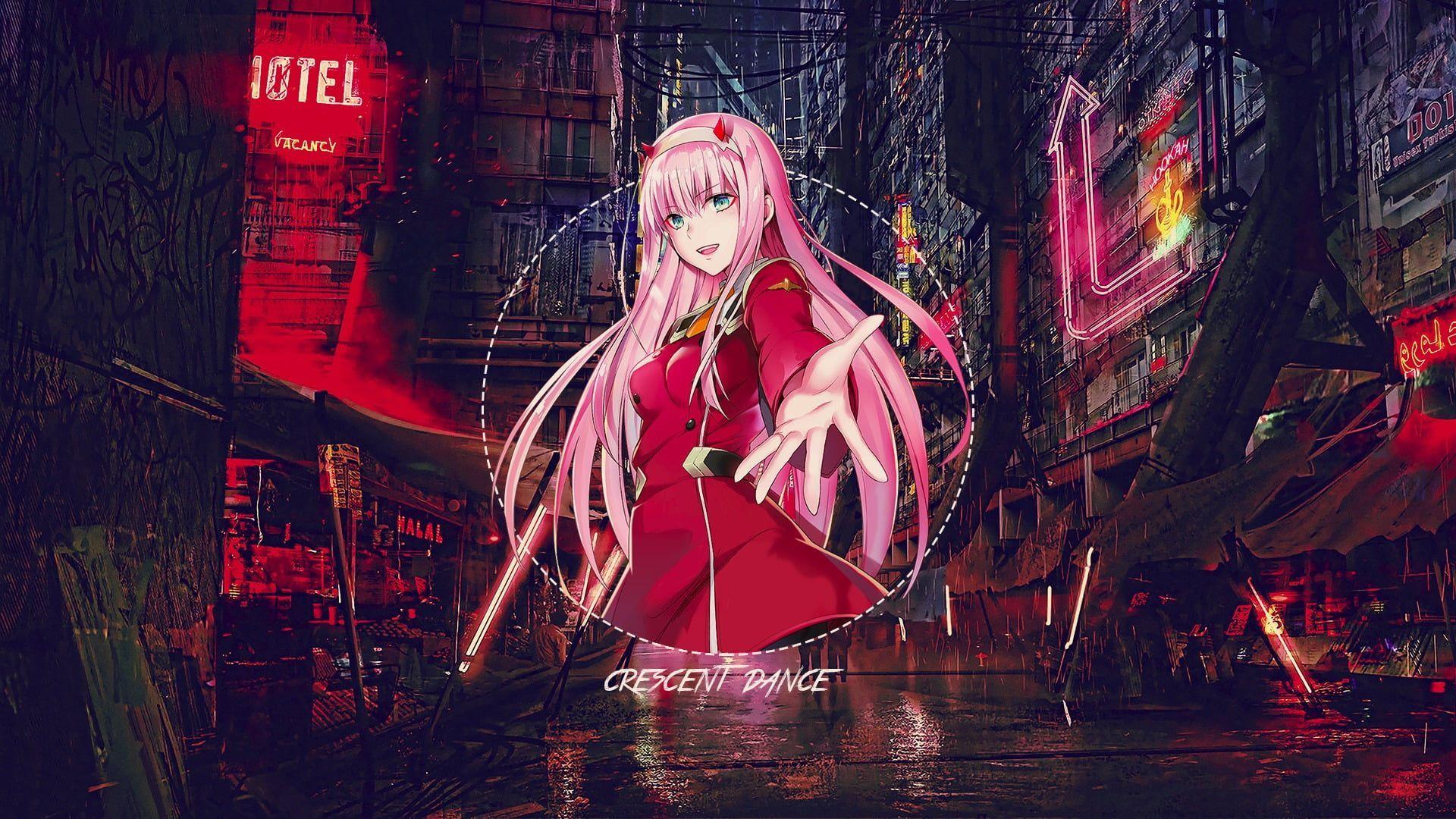 1920x1080 Zero Two Manga Desktop Wallpaper