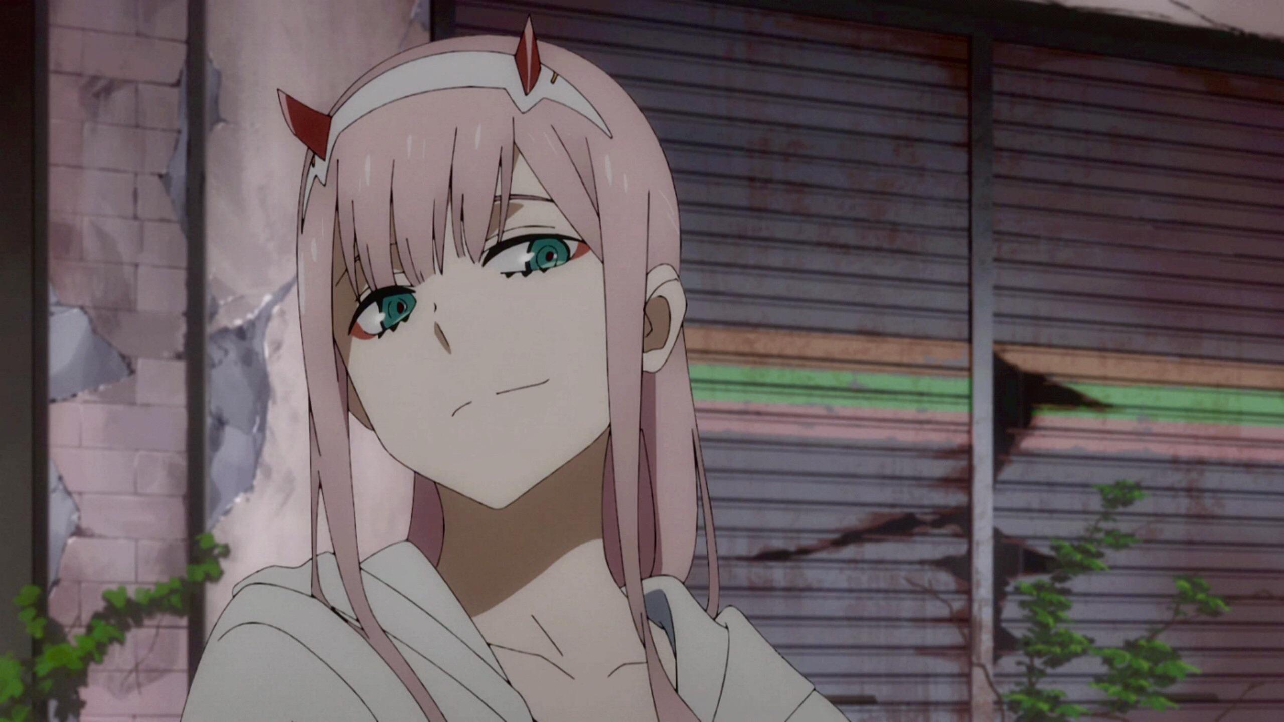 2560x1440 Anime Aesthetics Zero Two Wallpaper