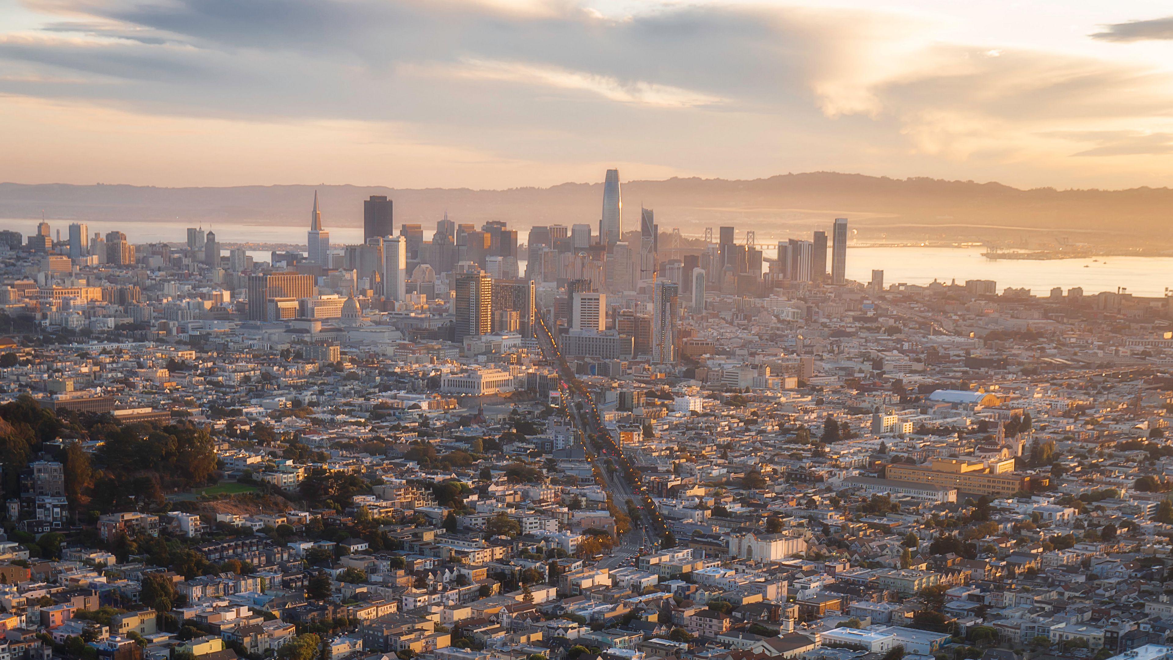 3840x2160 Wallpaper / city, aerial view, overview, san francisco, california, usa, 4k free download