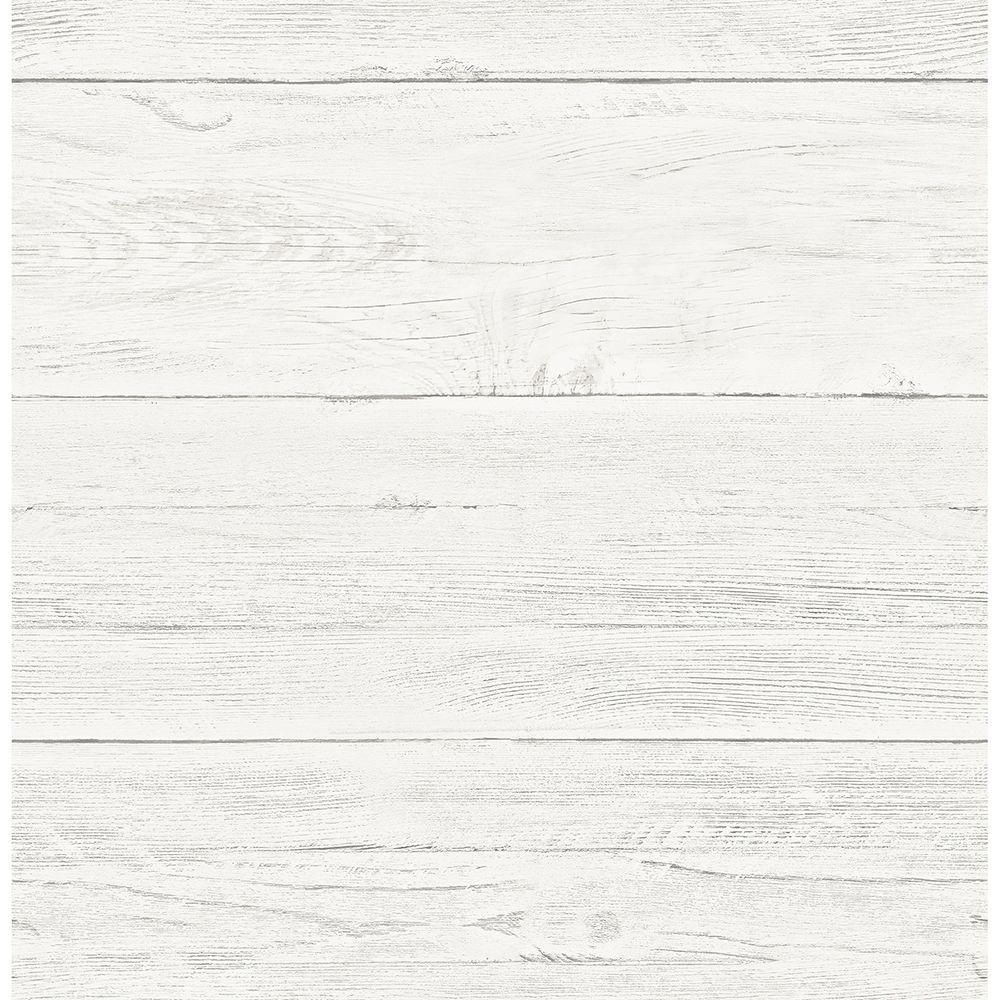 1000x1000 Brewster White Washed Boards Cream Shiplap Cream Wallpaper Sample 2701 22307SAM Home Depot. Wood Wallpaper, Farmhouse Wallpaper, Peel And Stick Wallpaper