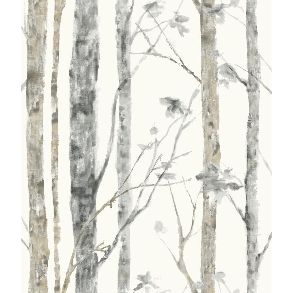 1000x1000 RoomMates Birch Trees Peel and Stick Wall Paper. The Home Depot Canada