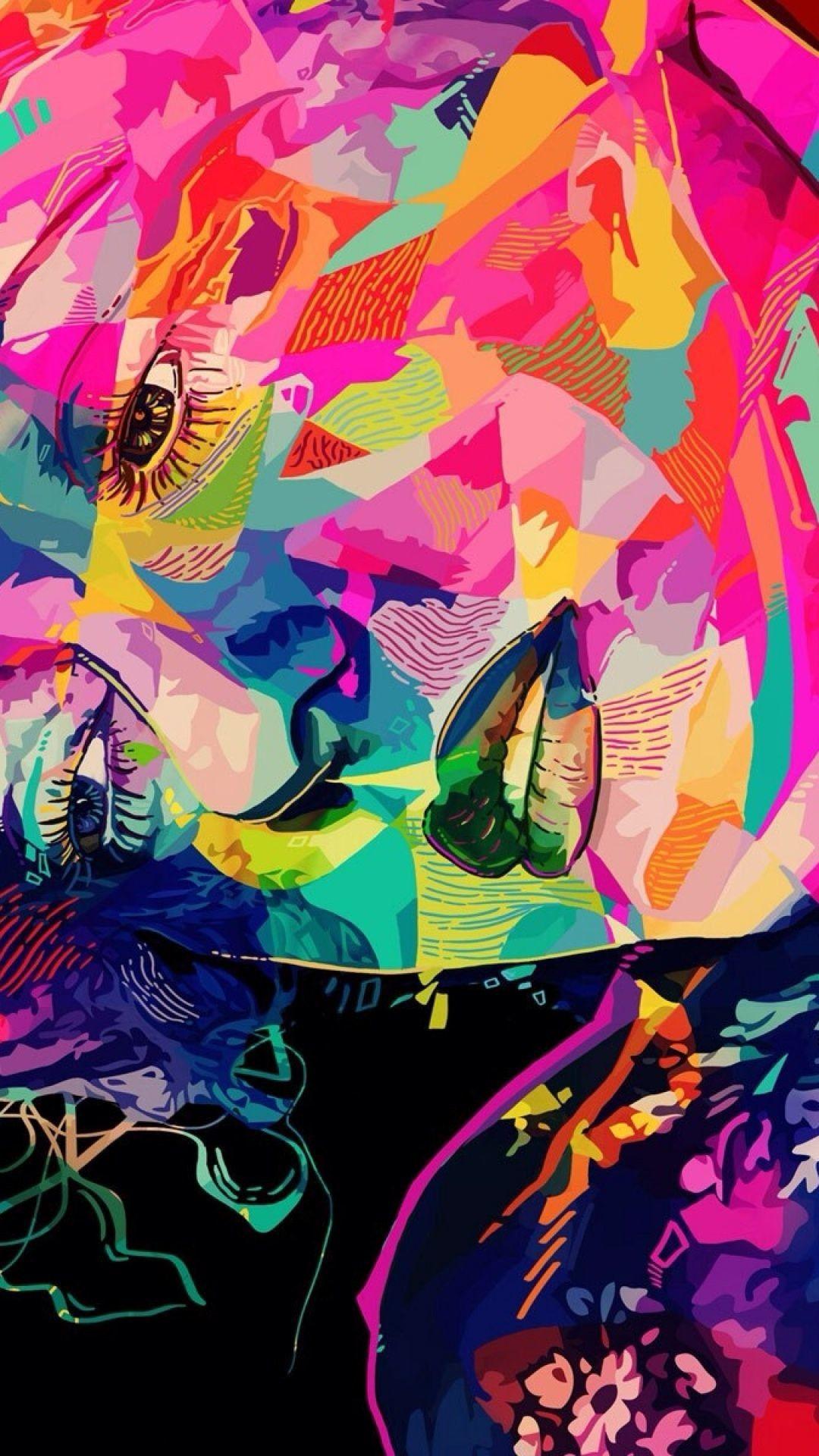 1080x1920 Trippy iPhone 5 Wallpaper