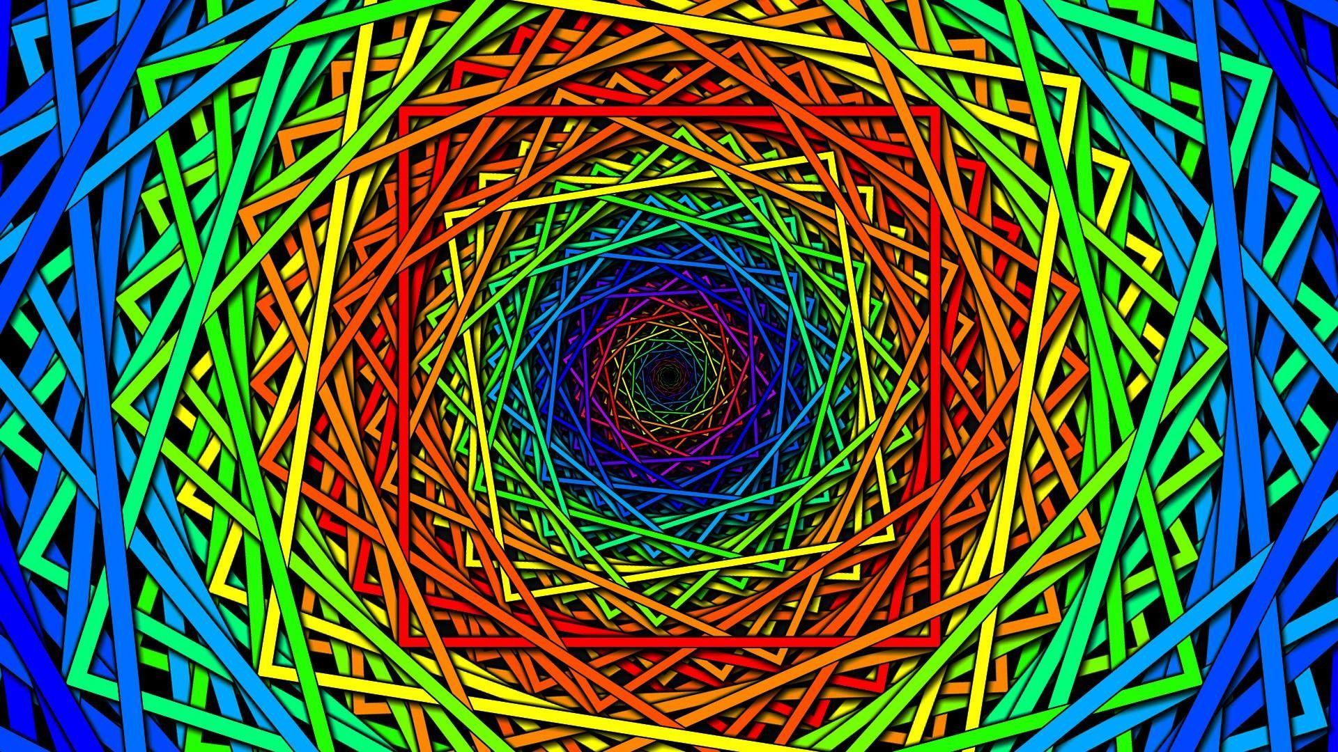 1920x1080 Psychedelic Computer Background