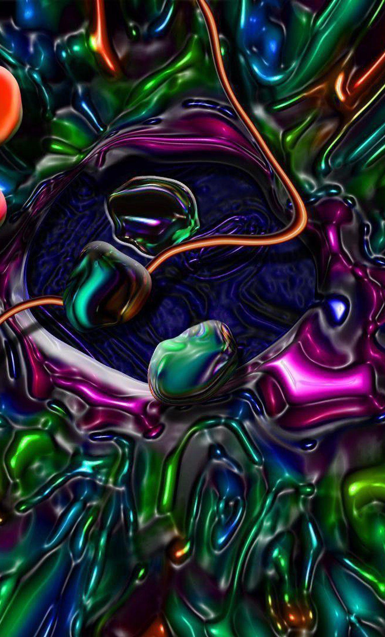 1280x2120 Download iPhone 6 Plus .Trippy Psychedelic art. HD Wallpaper