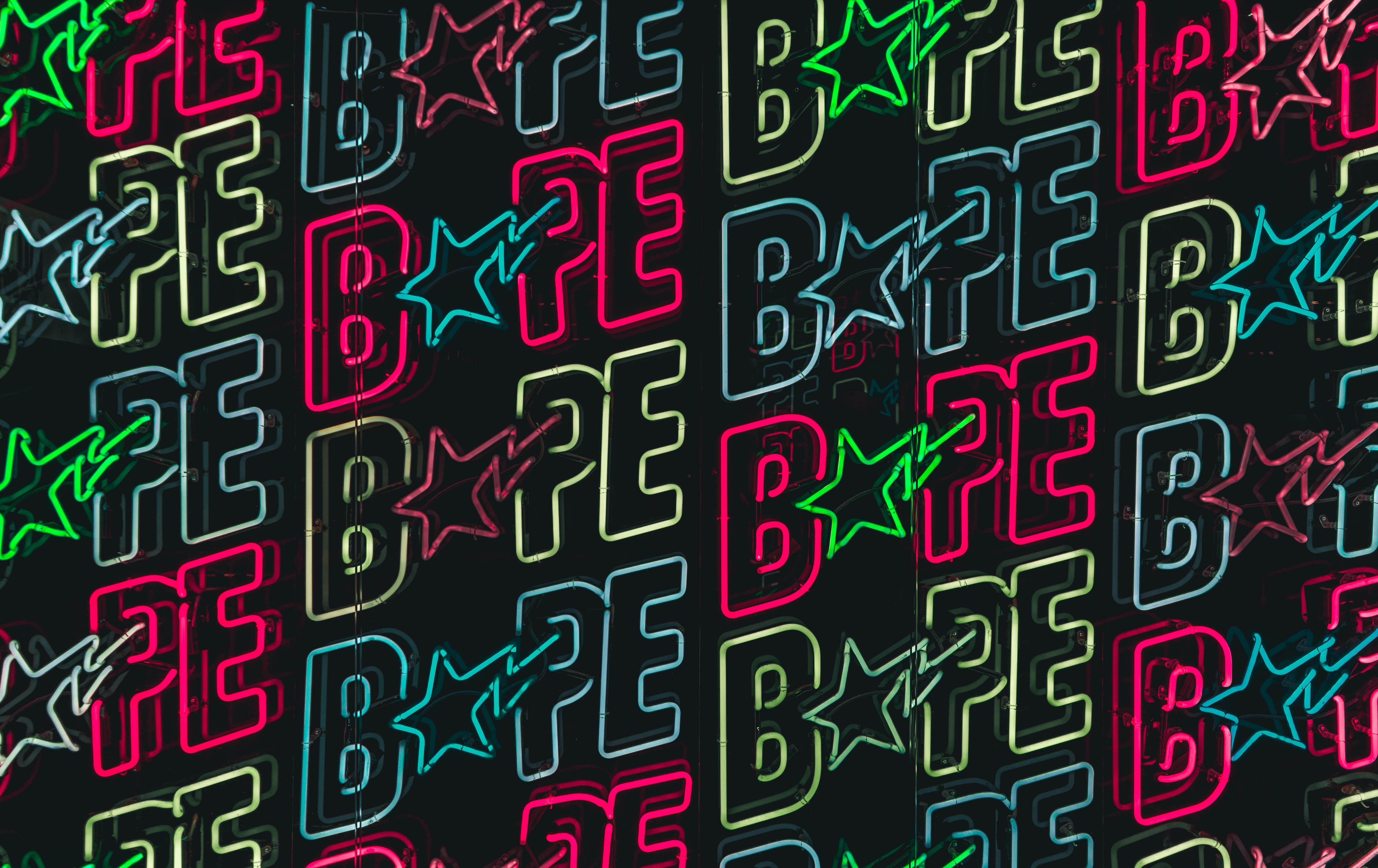 5999x3780 Wallpaper / communication, blue, alphabet, big data, repetition, digital, background, 5K, bape, a bathing ape, street, coding, wireless technology, bright, color free download