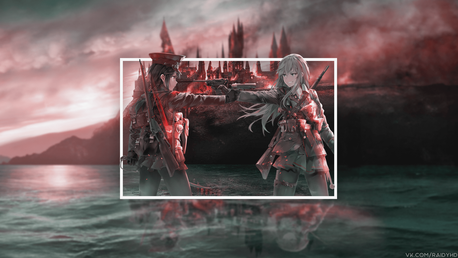 1920x1080 Anime Battlefield HD Wallpaper and Background