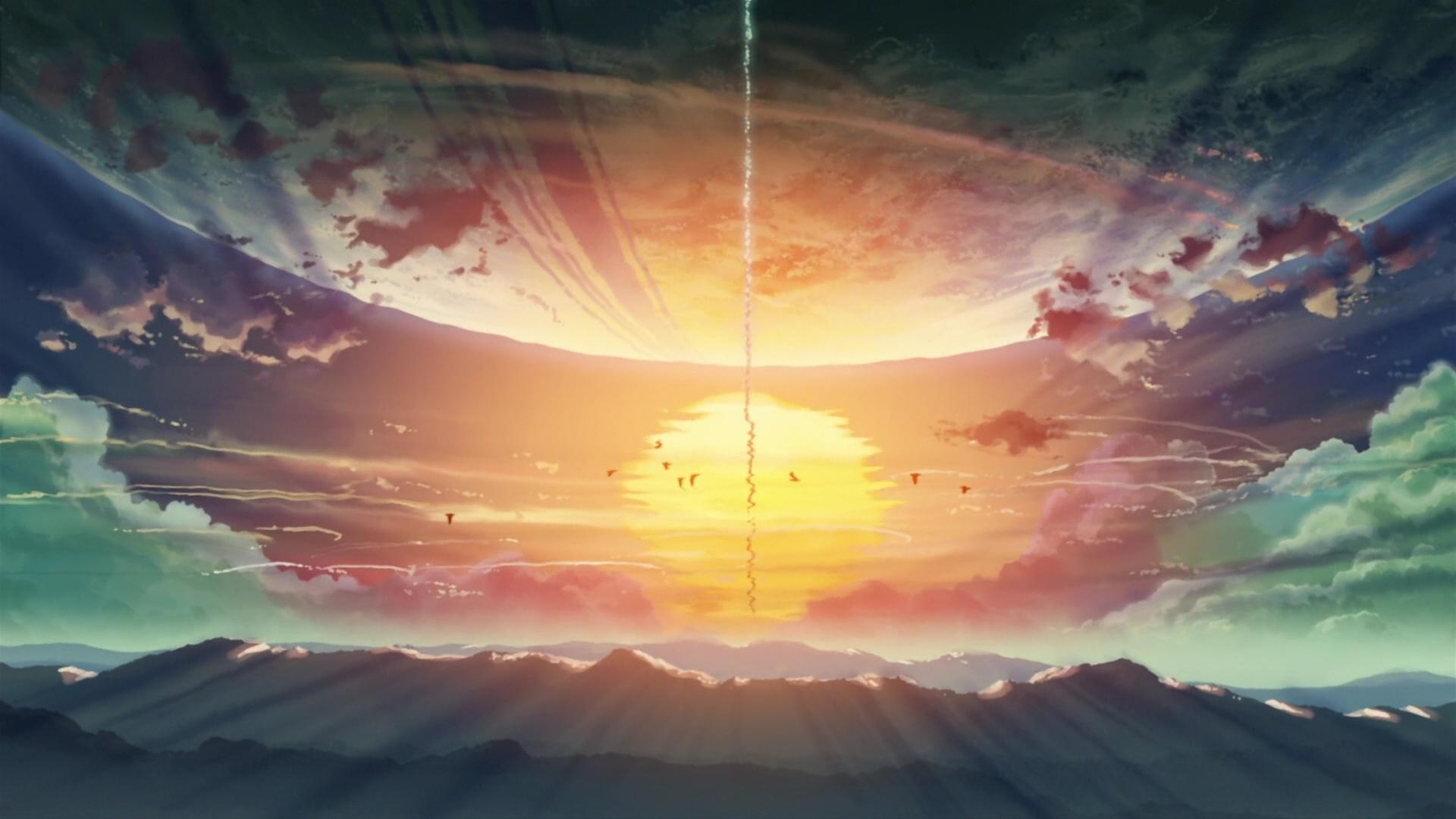 1920x1080 Free Anime Landscape Background