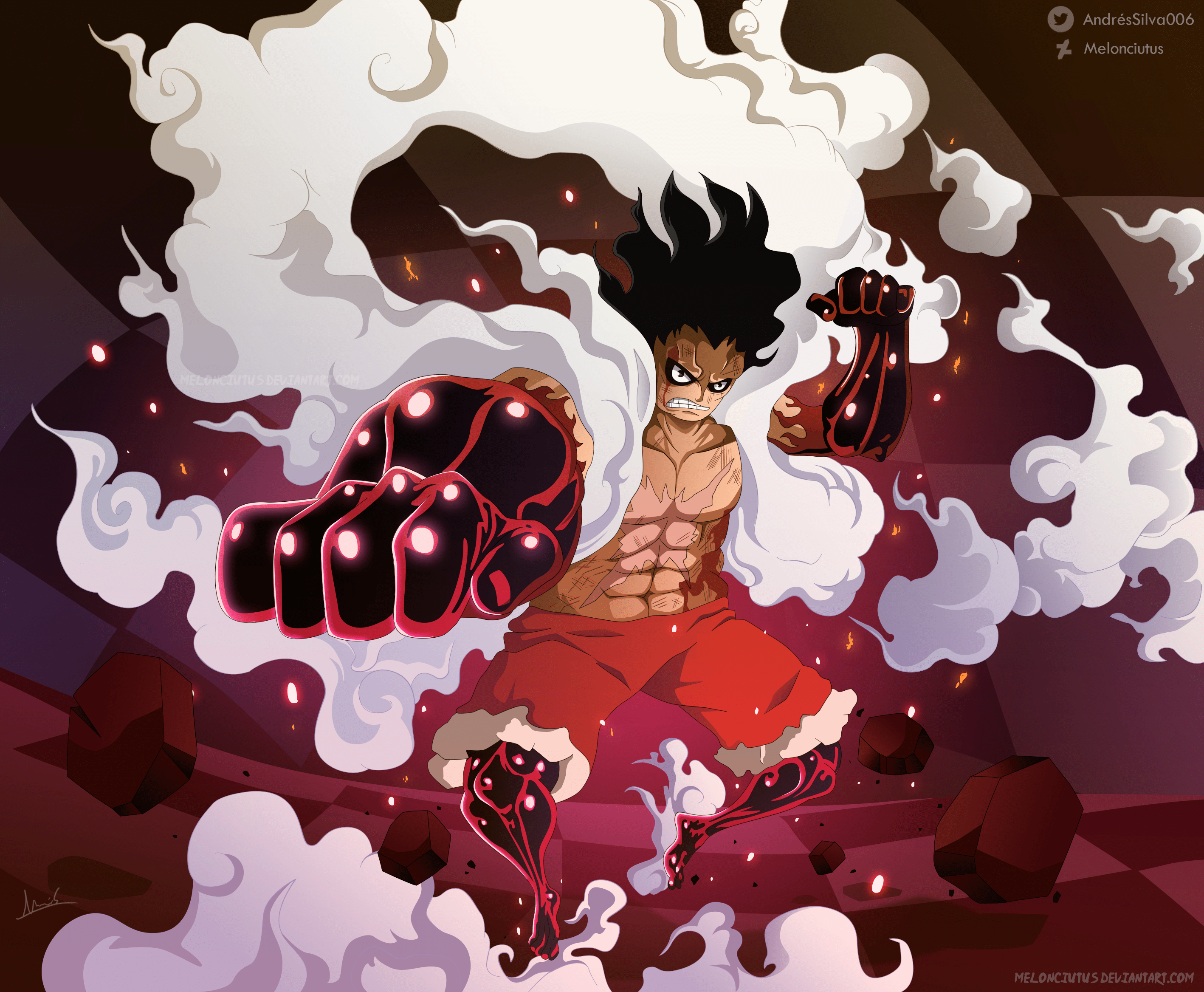 2835x2335 One Piece HD, Gear Fourth, Monkey D. Luffy Gallery HD Wallpaper