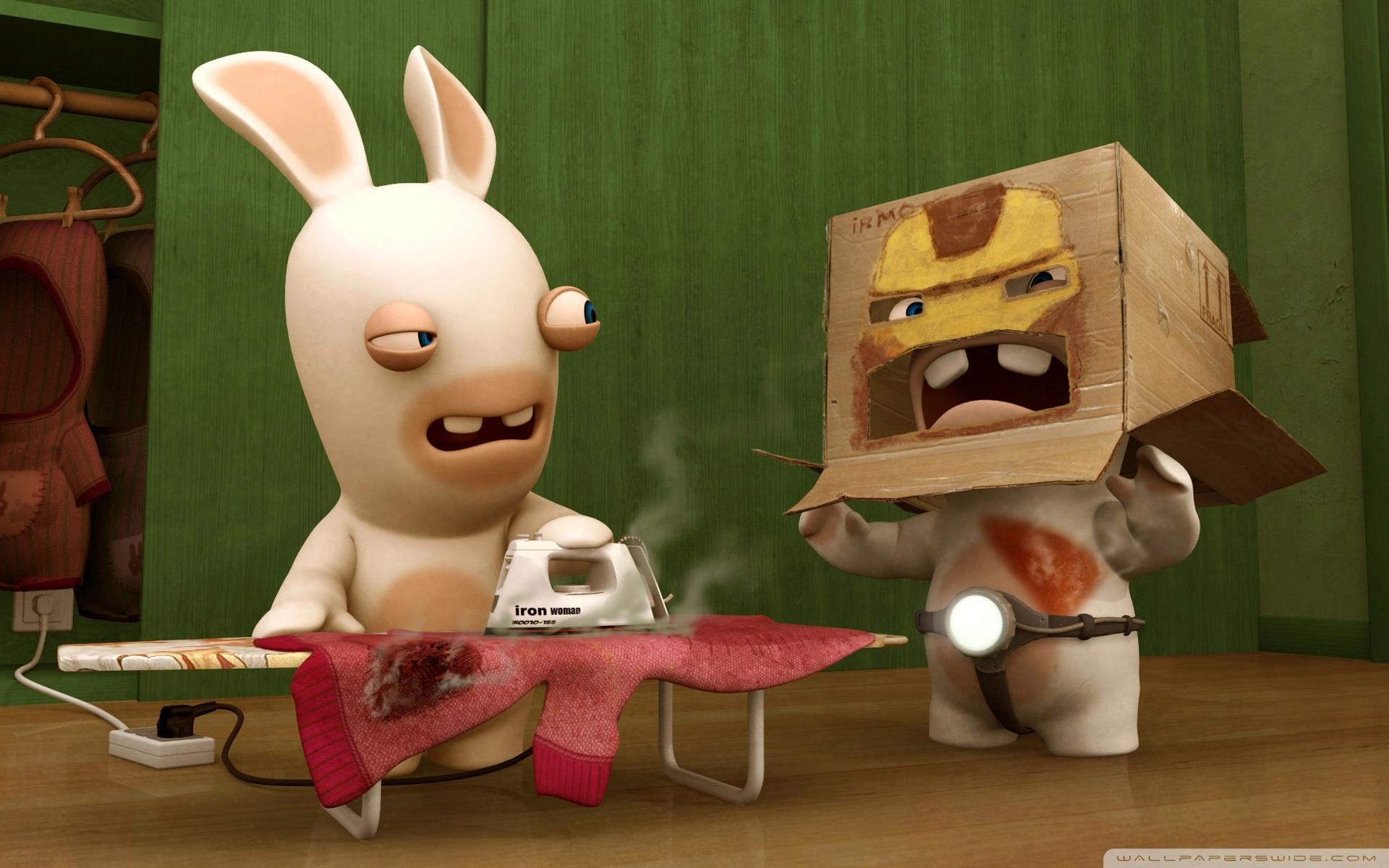 1920x1200 Rayman Raving Rabbids Funny Ultra HD Desktop Background Wallpaper for : Tablet