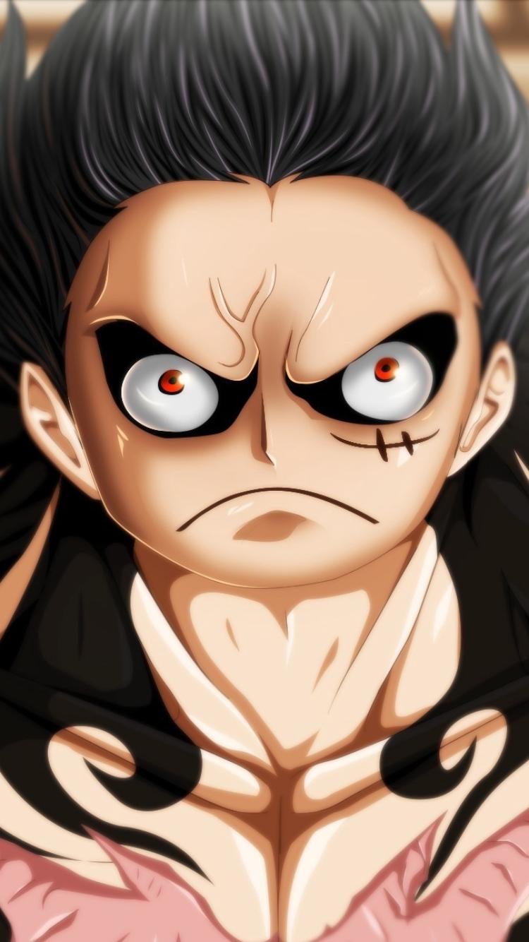 750x1334 Mobile wallpaper: Anime, One Piece, Monkey D Luffy, Gear Fourth, 1103217 download the picture for free