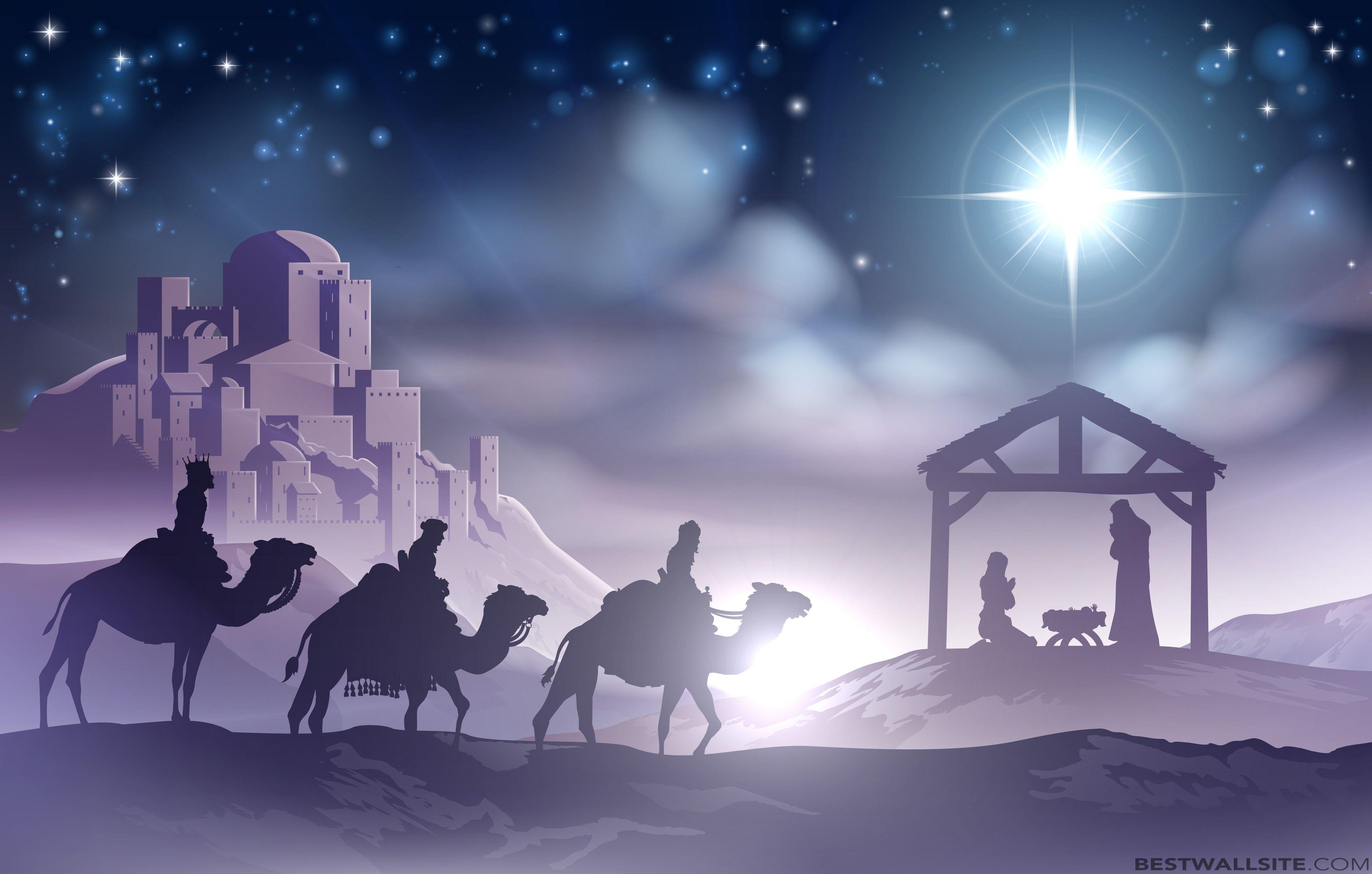 Free Christmas Nativity Wallpapers  Wallpaper Cave
