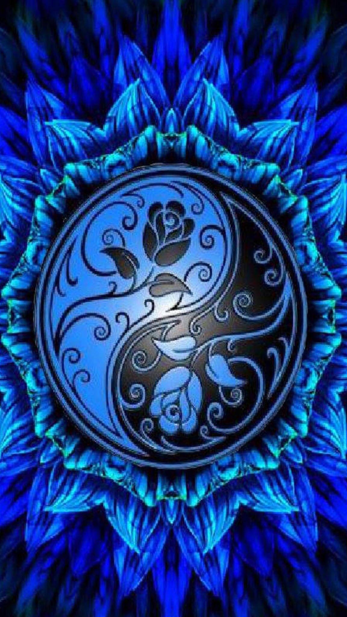 1152x2048 Flower texture. Yin yang art, Yin yang image, Dream catcher art
