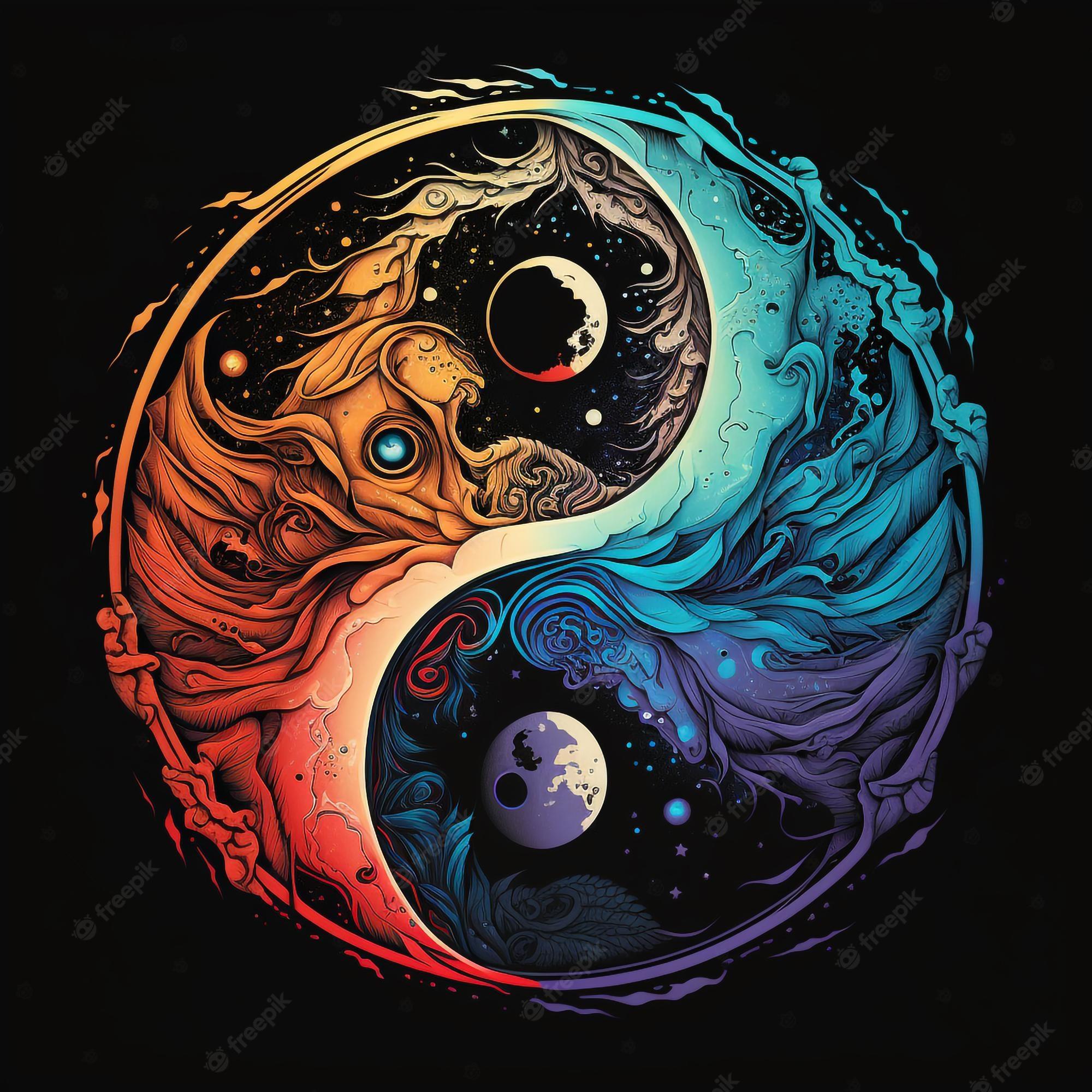 Yin Yang Psychedelic Wallpapers - Top Free Yin Yang Psychedelic ...