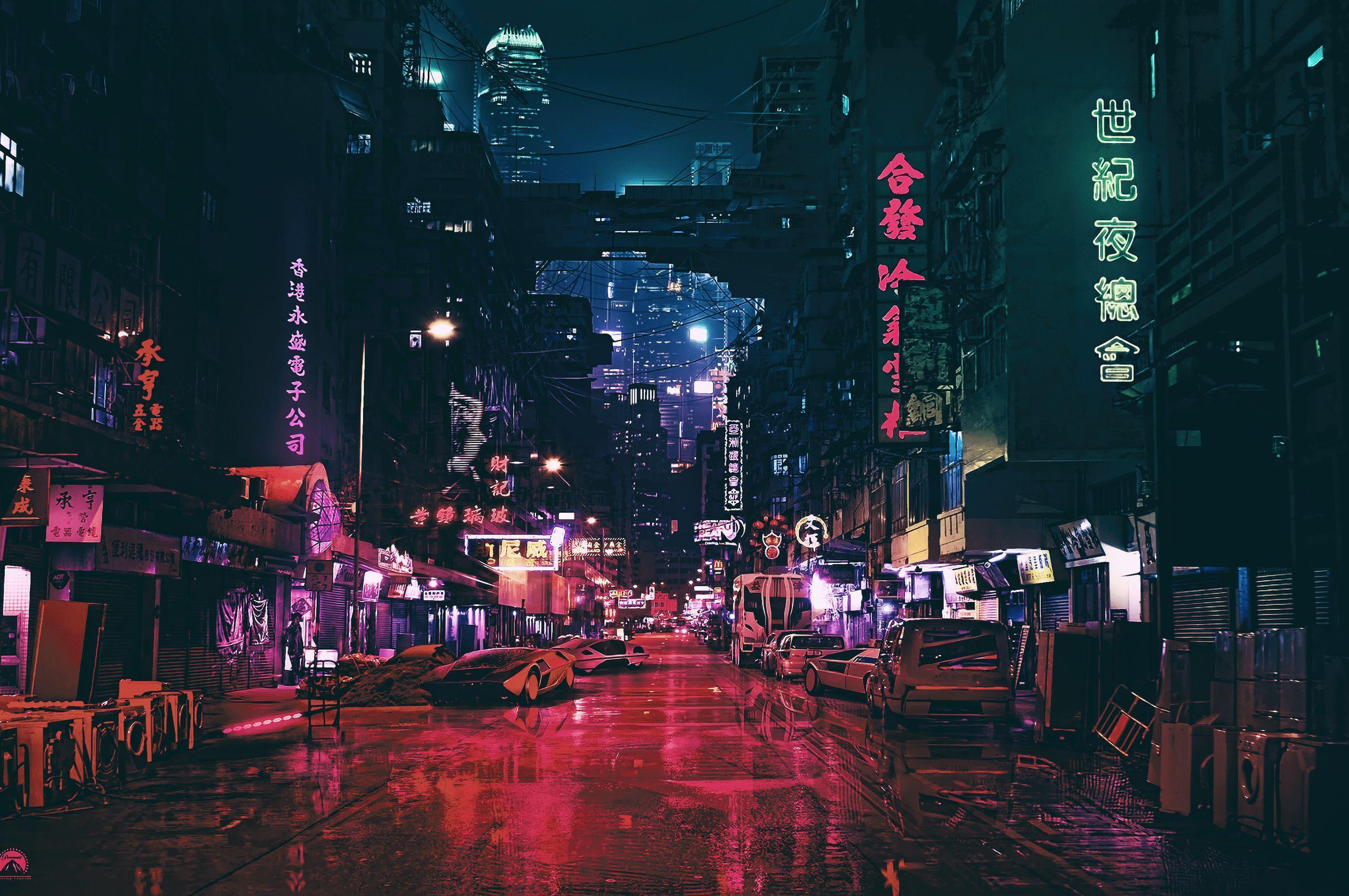 2560x1700 Pixel City Wallpaper