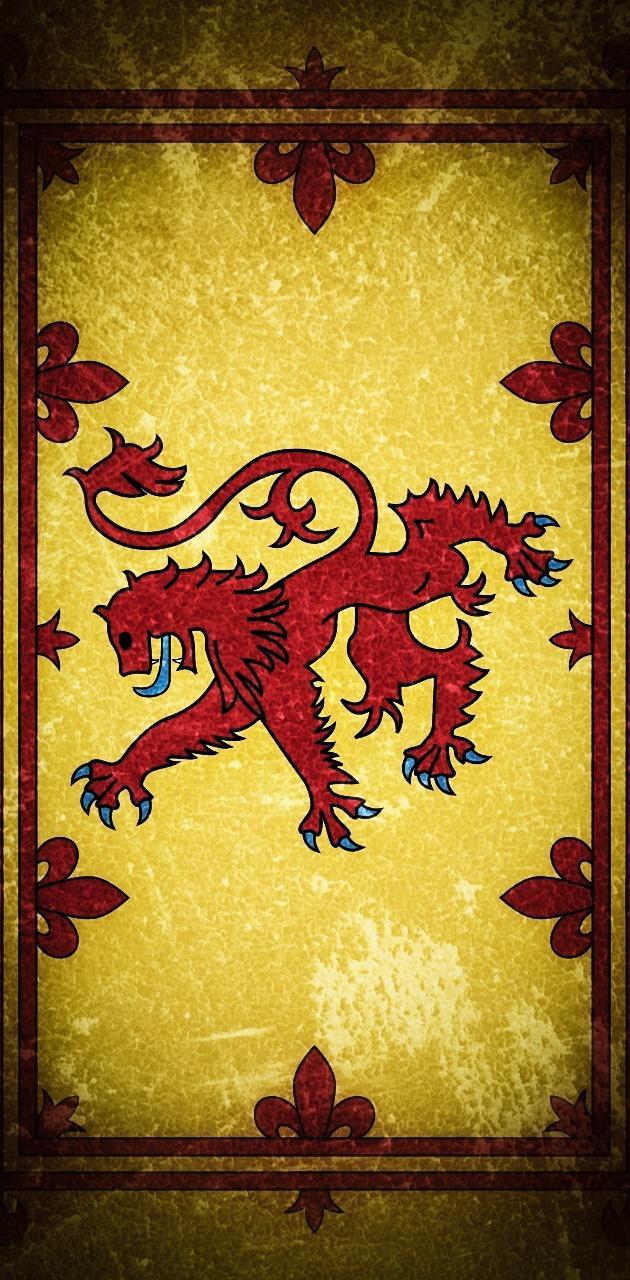 630x1280 Lion Rampant wallpaper