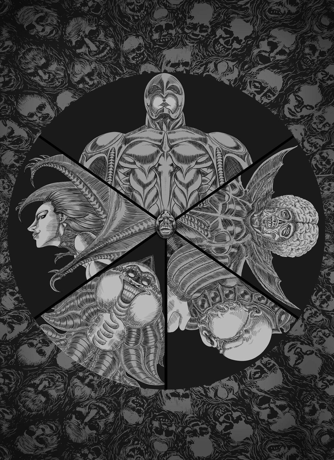 1161x1600 Hand Of God Artwork E9aA8. Berserk, Japanese Horror, Gods Hand