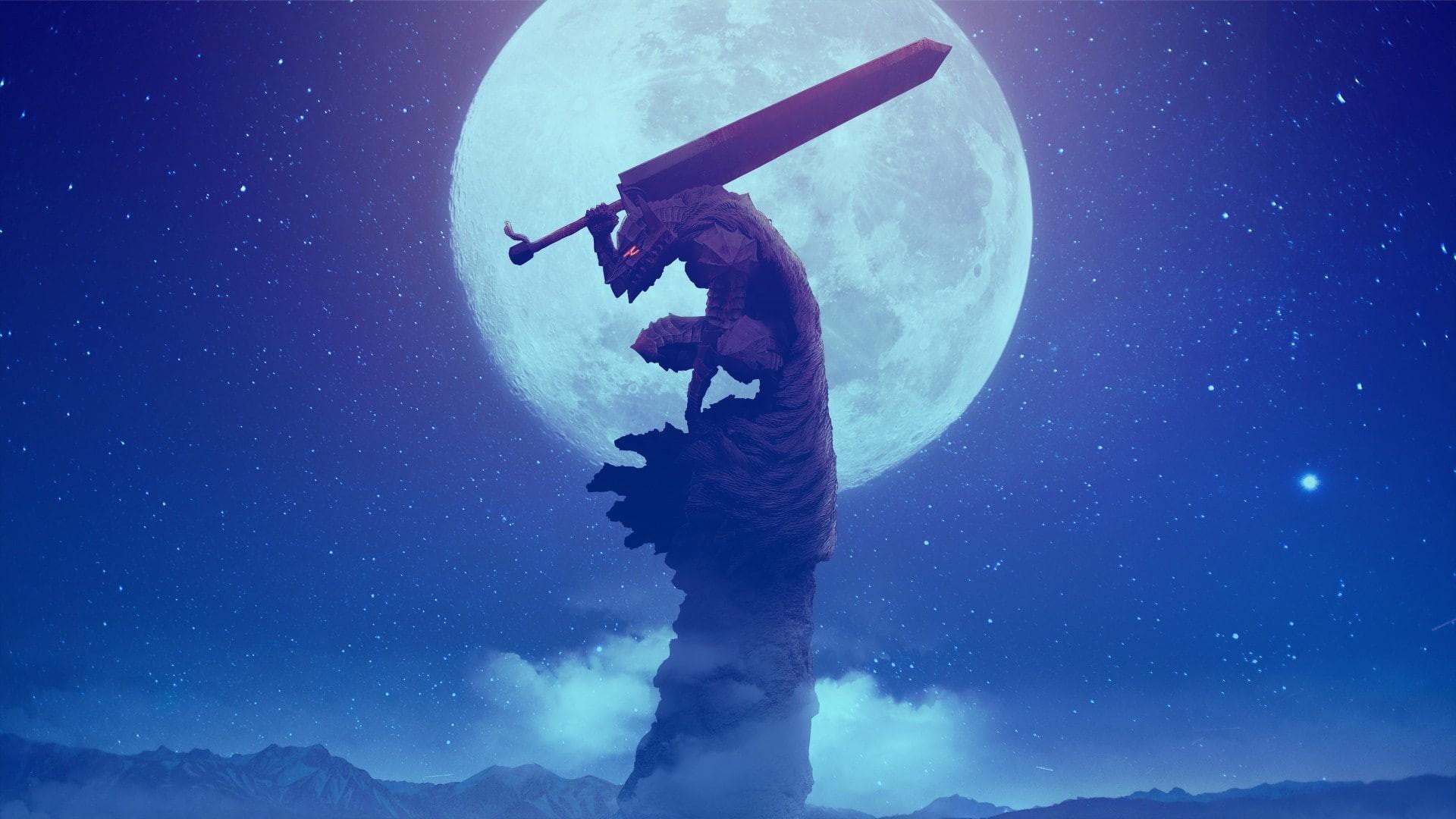 1920x1080 Wallpaper / 1080P, Berserk, Black Swordsman, Guts, Kentaro Miura free download