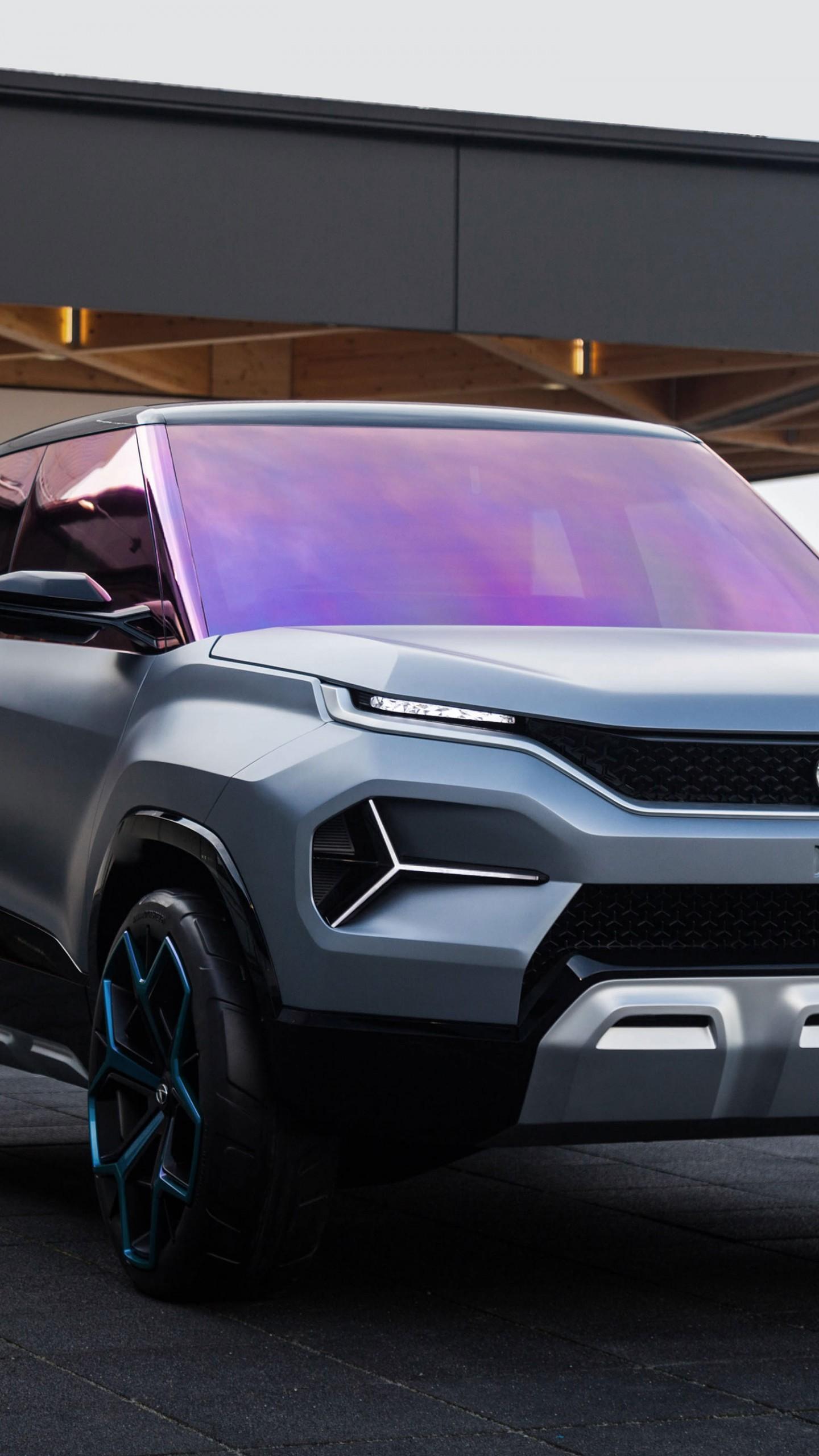 1440x2560 Wallpaper Tata H2X, Geneva Motor Show SUV, 4K, Cars & Bikes