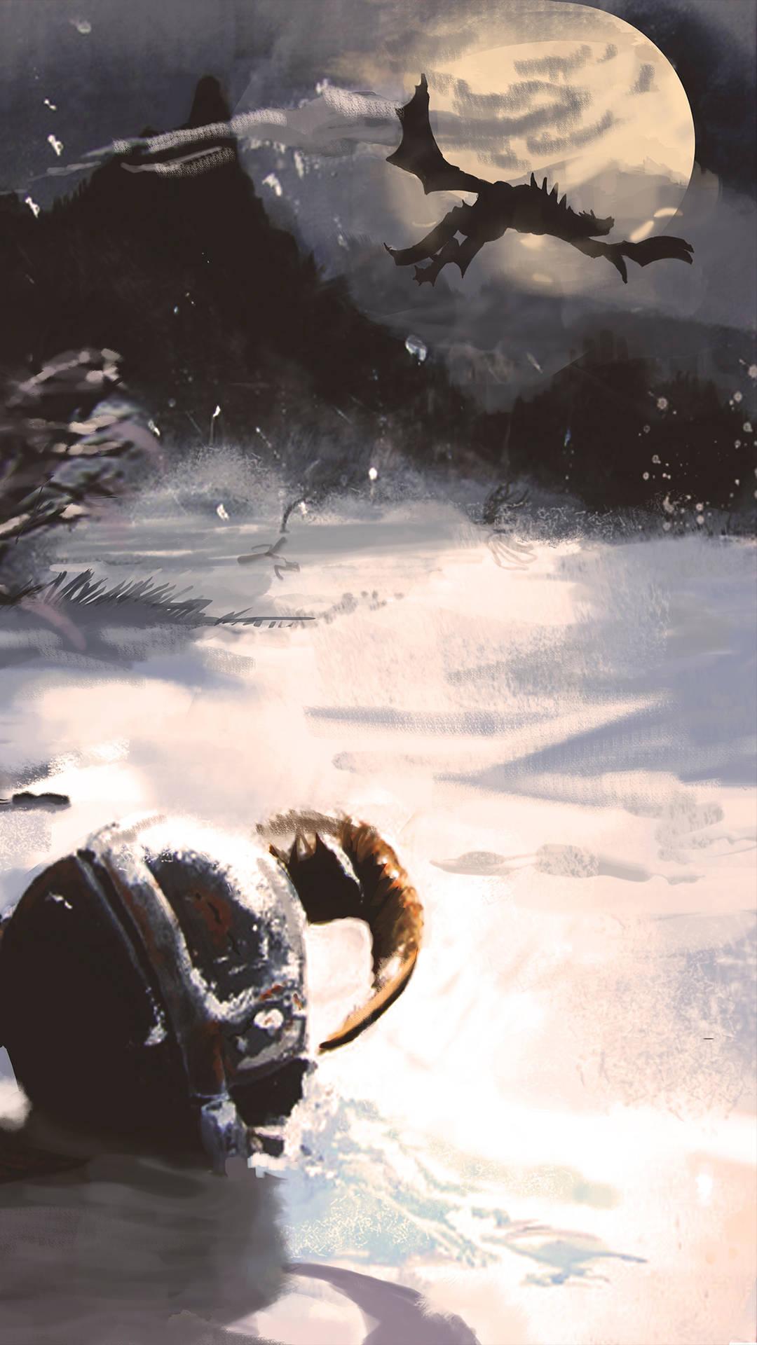 1080x1920 Download Stay connected with the world of Skyrim, wherever you are. Wallpaper