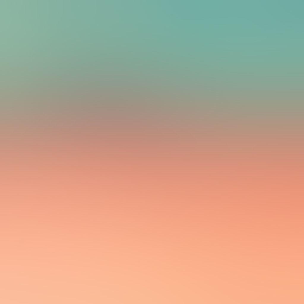 1024x1024 Green Orange Soft Pastel Gradation Blur iPad Wallpaper Free Download