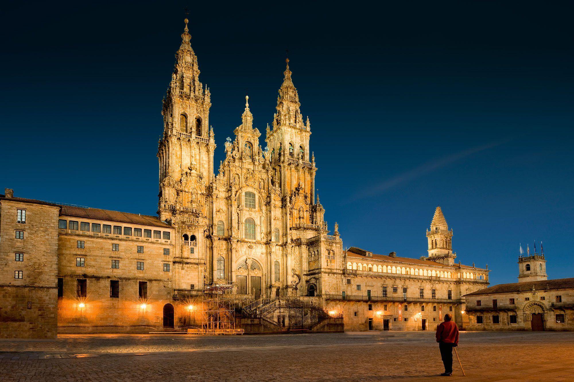 2000x1331 La Catedral de Santiago. Santiago de compostela, Fachadas de iglesias, Catedral