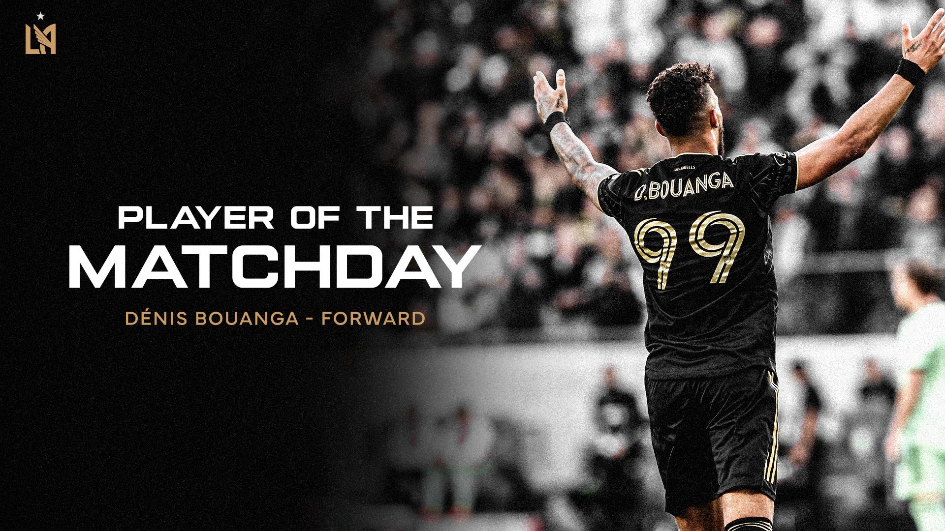 1920x1080 LAFC Forward Dénis Bouanga Voted MLS Player Of The Matchday Presented By Continental Tire For Matchday 7. Los Angeles Football Club