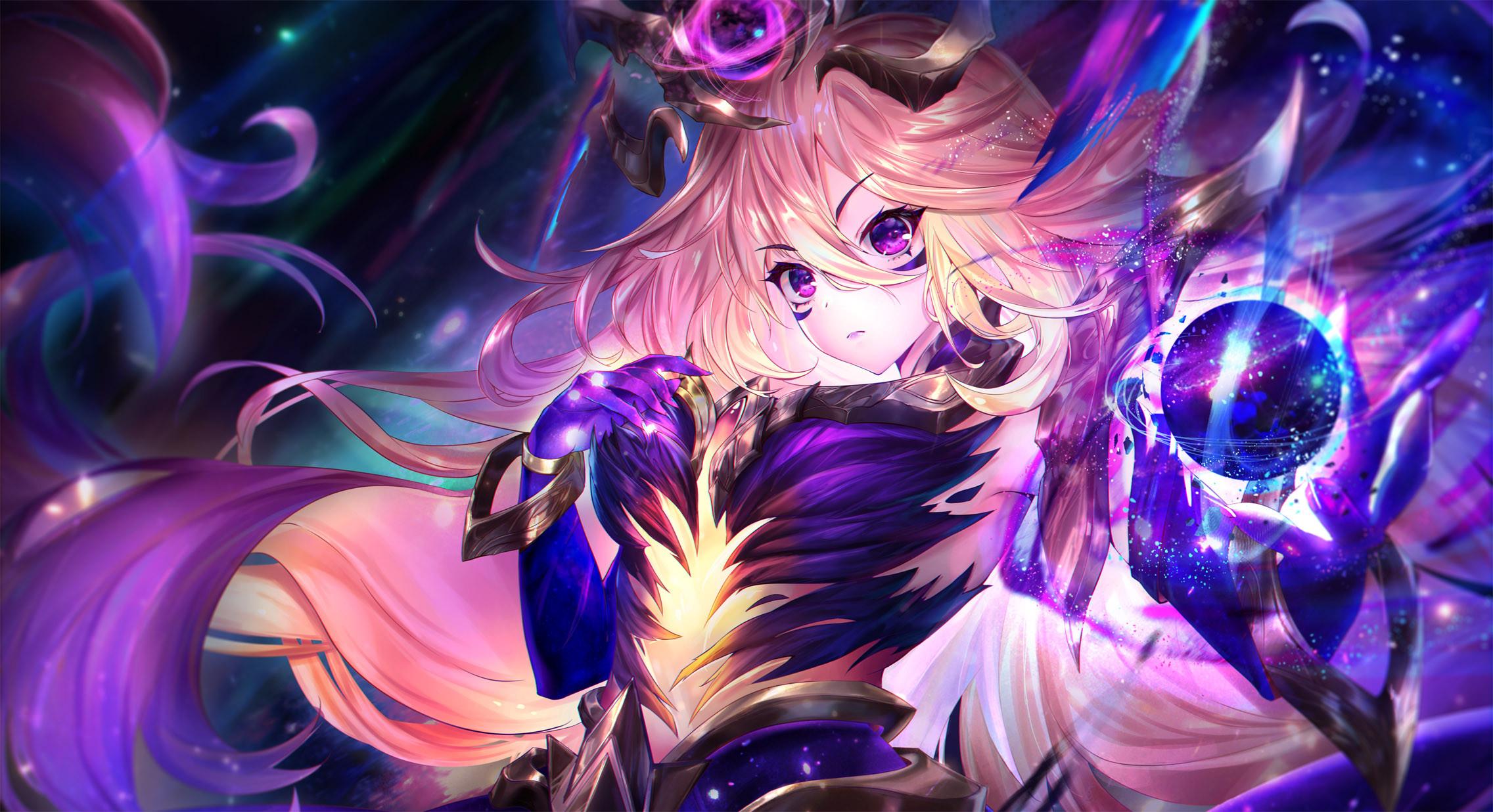 2272x1236 Dark Cosmic Lux Wallpaper