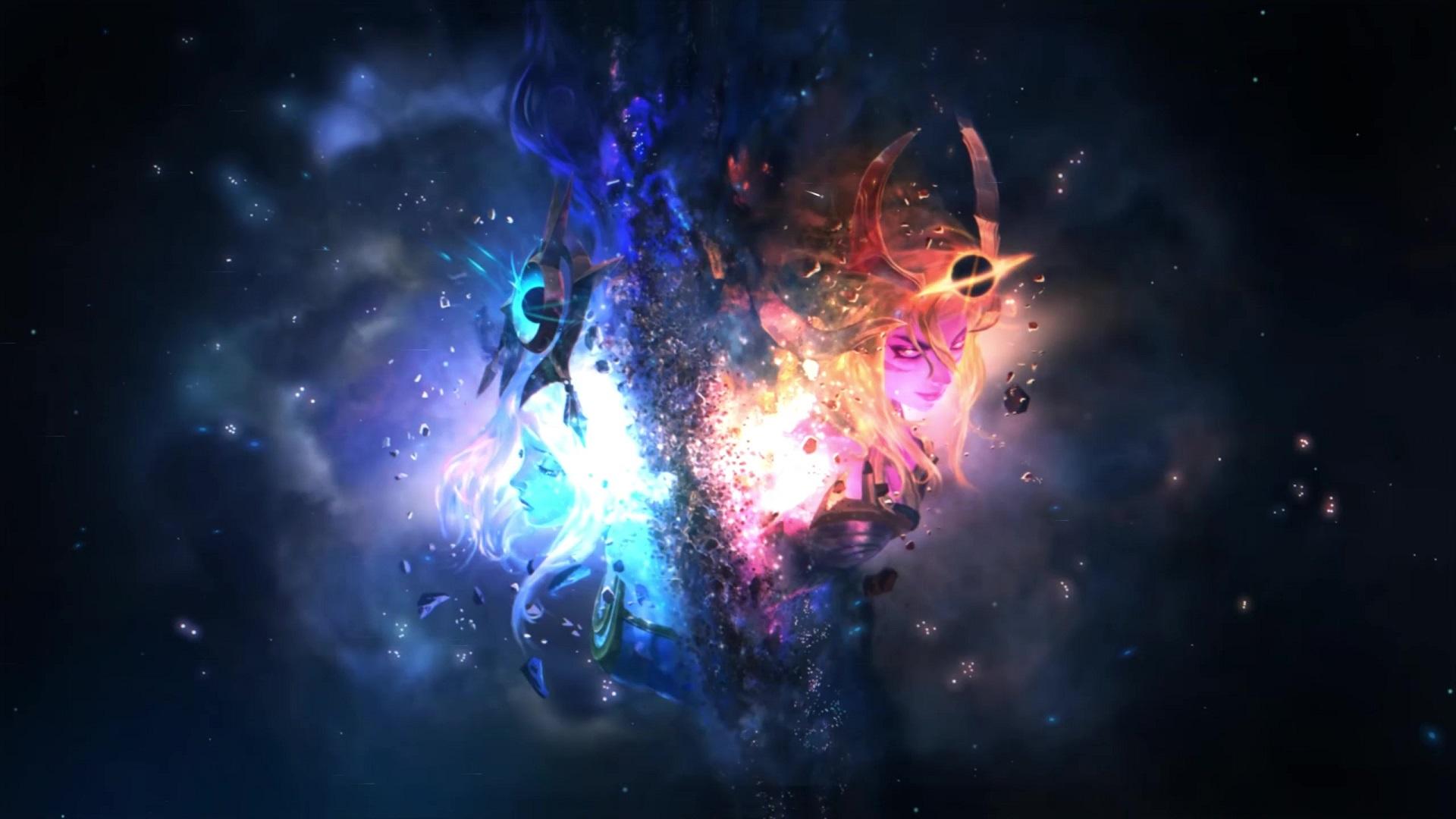 1920x1080 Dark Cosmic Lux And Cosmic Lux League