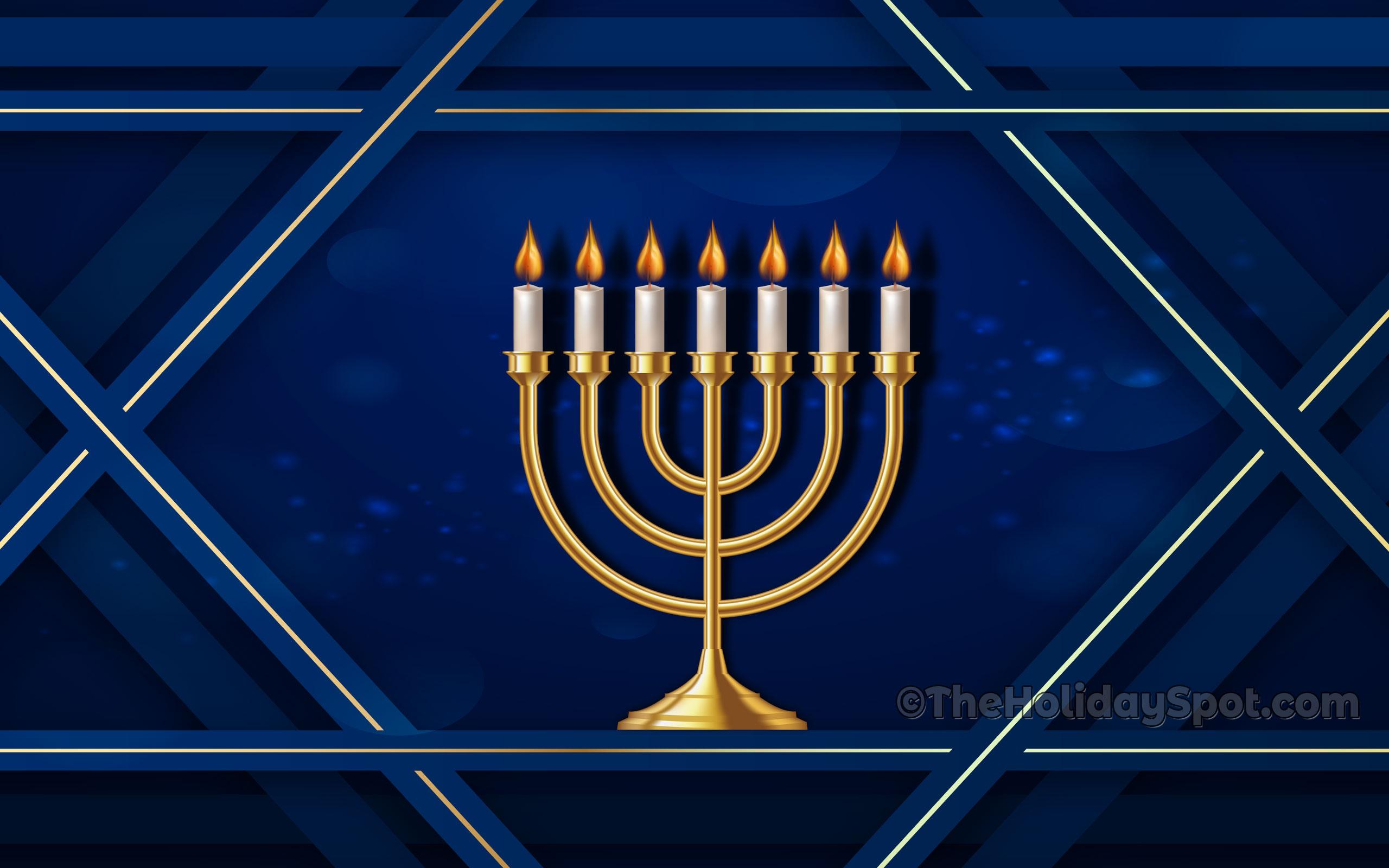 2560x1600 Wallpaper for Hanukkah