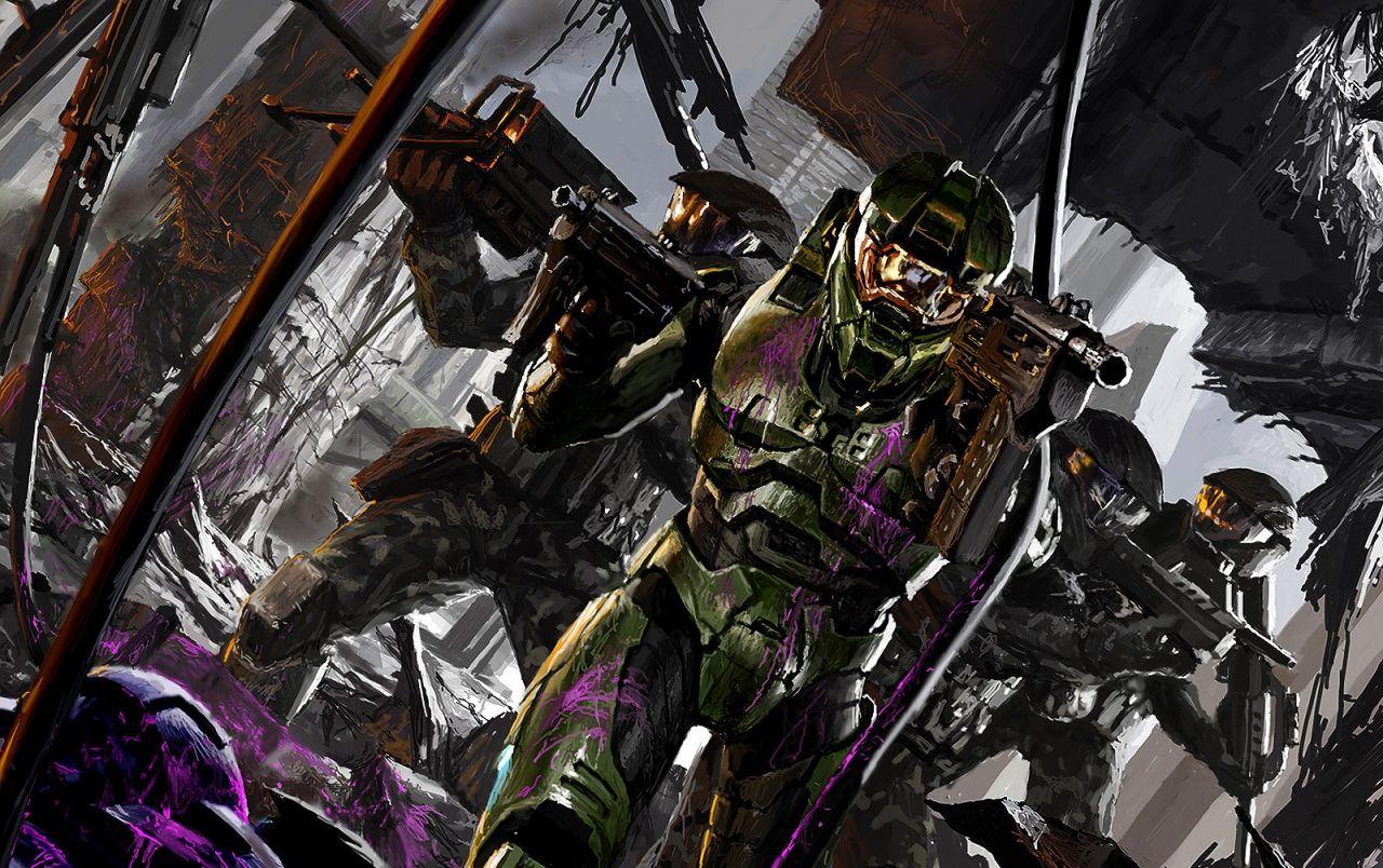 1280x804 Halo 2 wallpaper. Halo 2