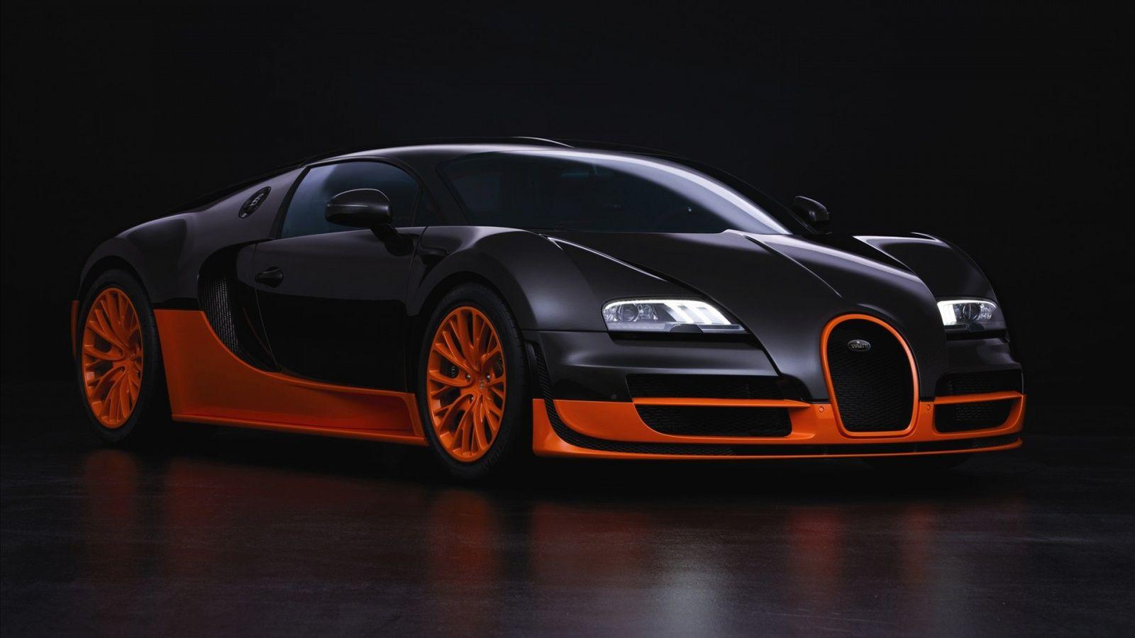1600x900 Bugatti Veyron Sports Wallpaper in jpg format for free download