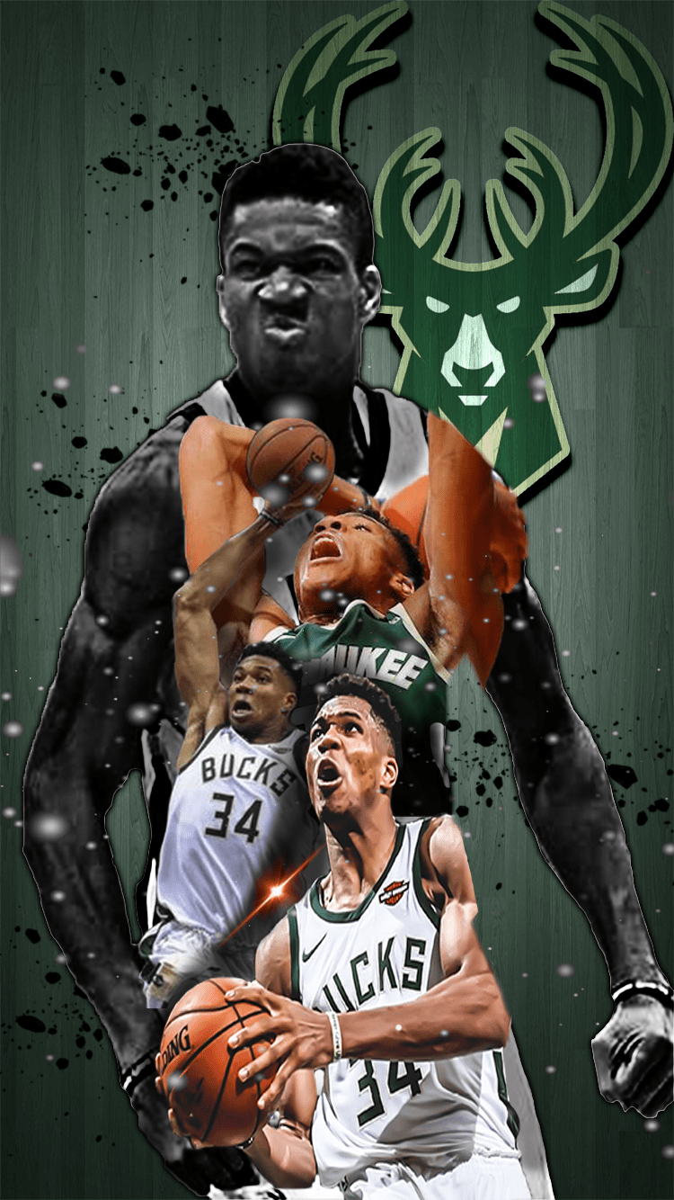 750x1334 Giannis Phone Wallpaper I created