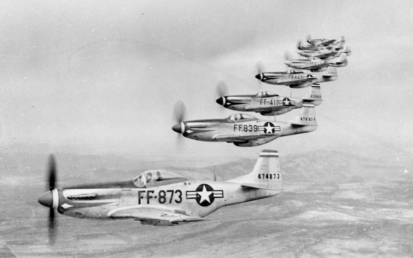1440x900 North American P 51 Mustang Wallpaper
