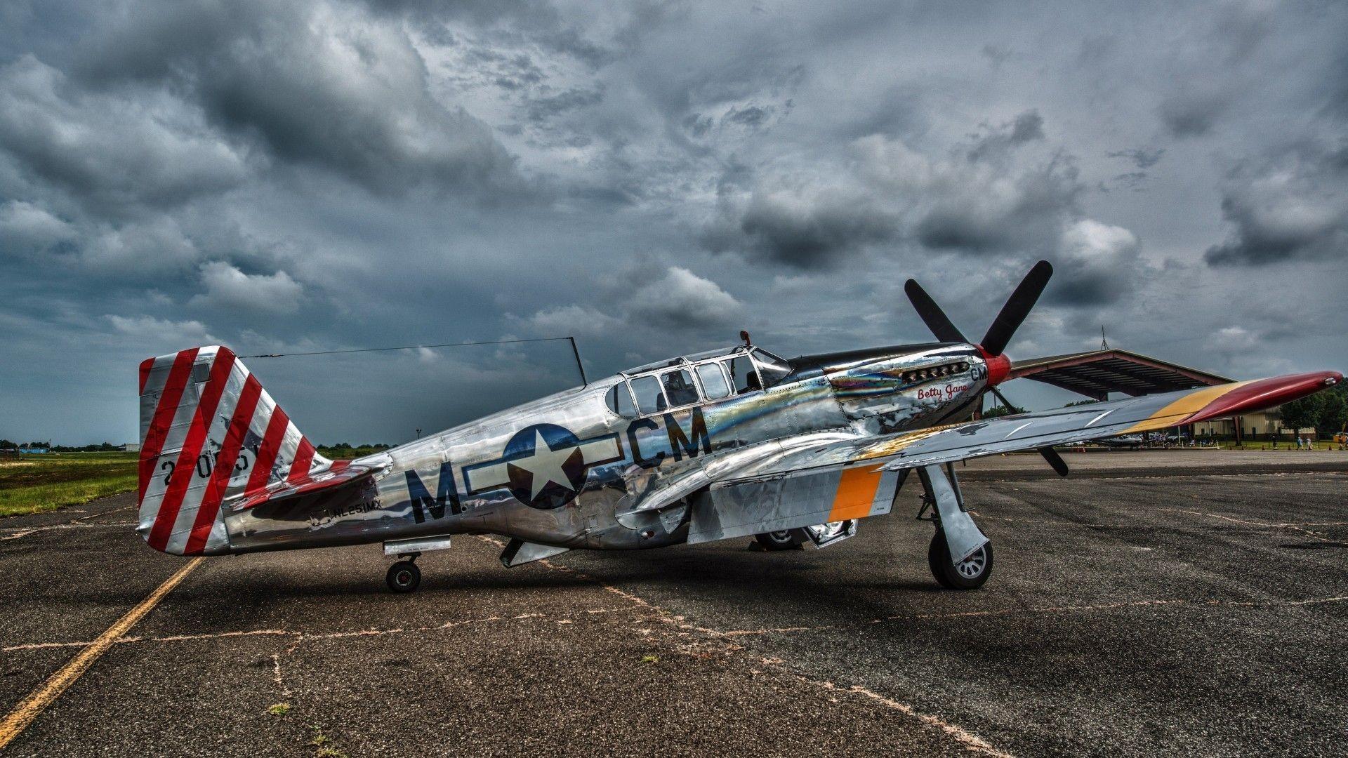 1920x1080 P 51 Mustang Wallpaper